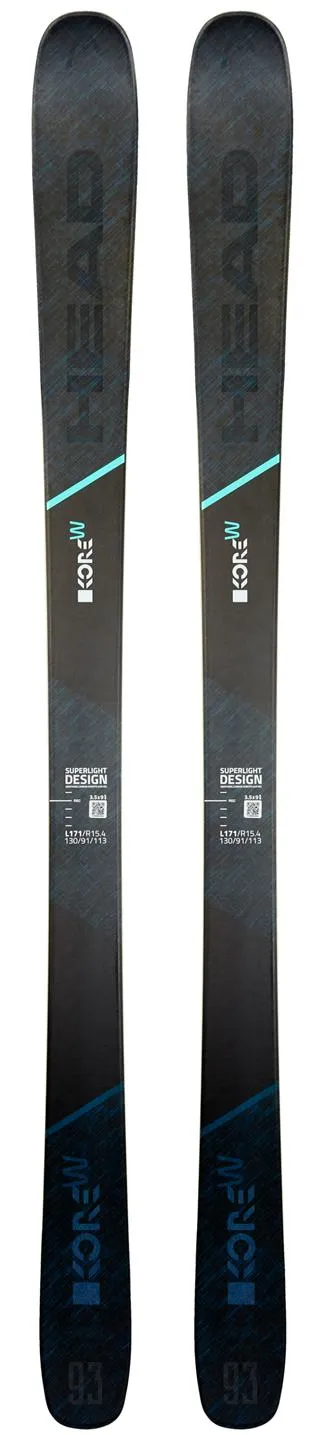 2020 Head Kore 93 W Ladies Snow Skis