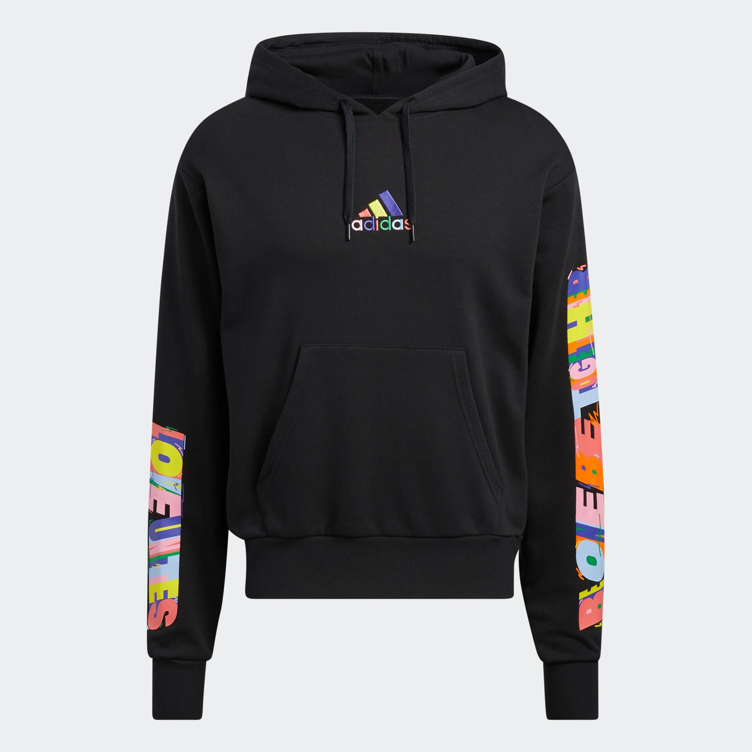 adidas Essentials Pride Hoodie (Gender Neutral) Black