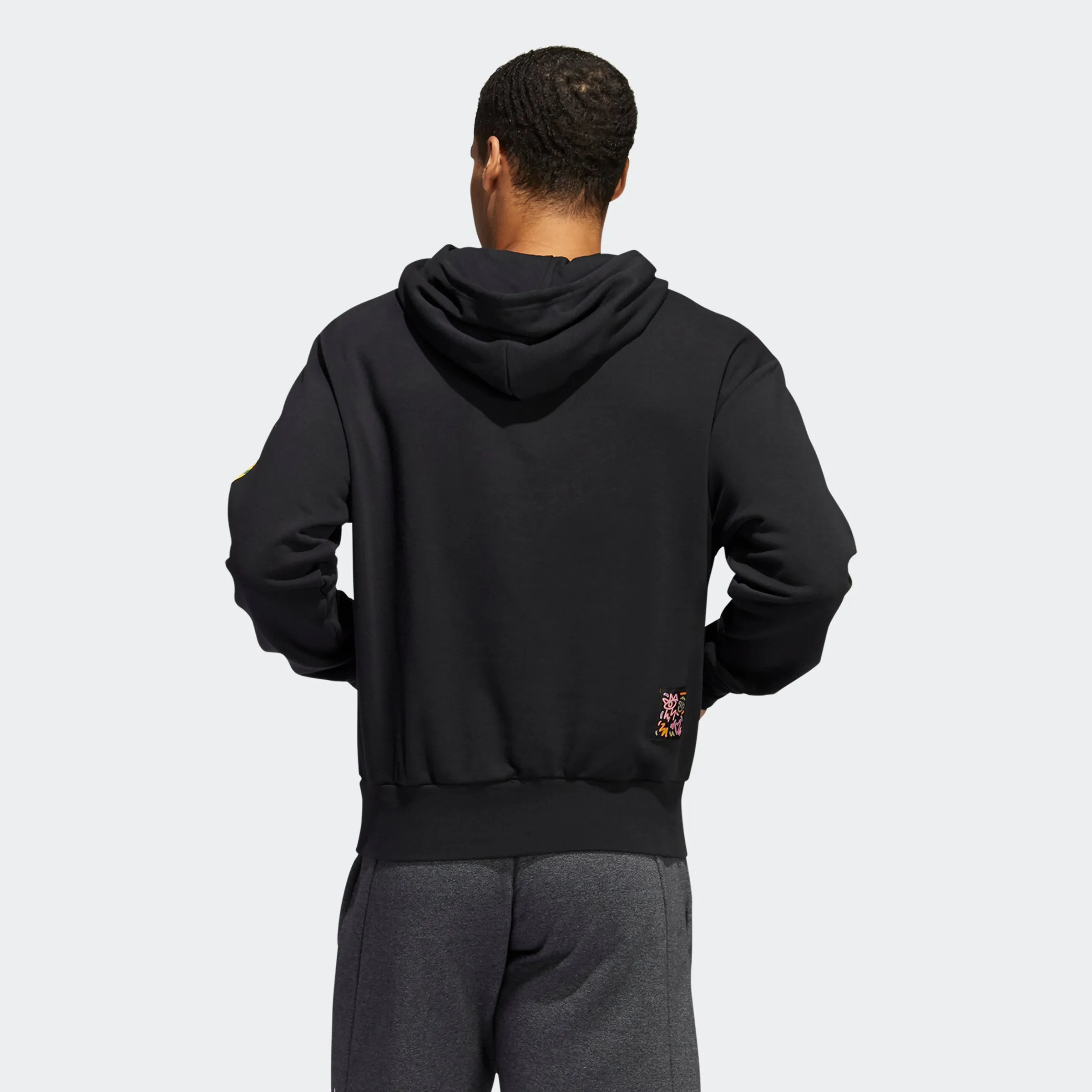 adidas Essentials Pride Hoodie (Gender Neutral) Black