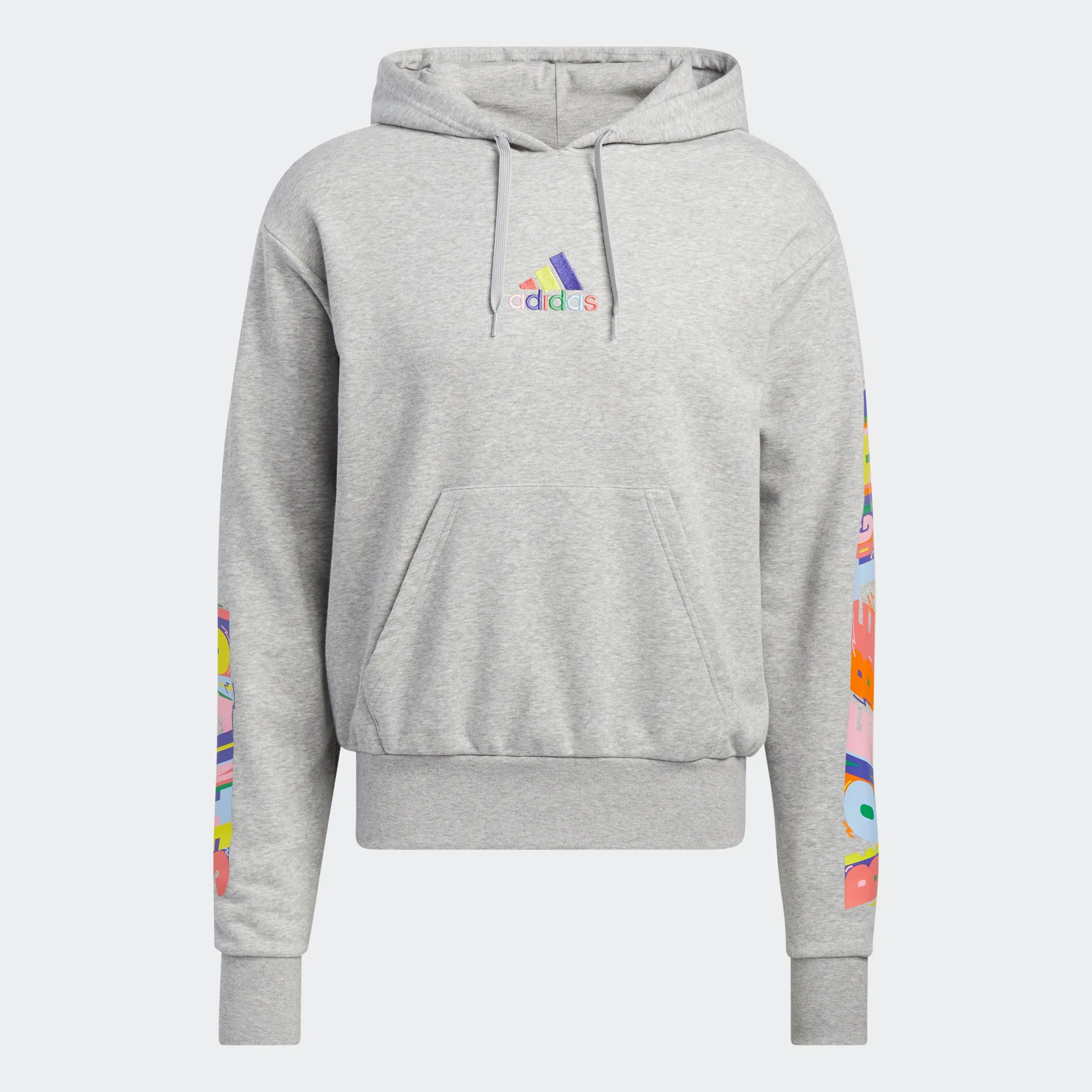 adidas Essentials Pride Hoodie (Gender Neutral) Grey