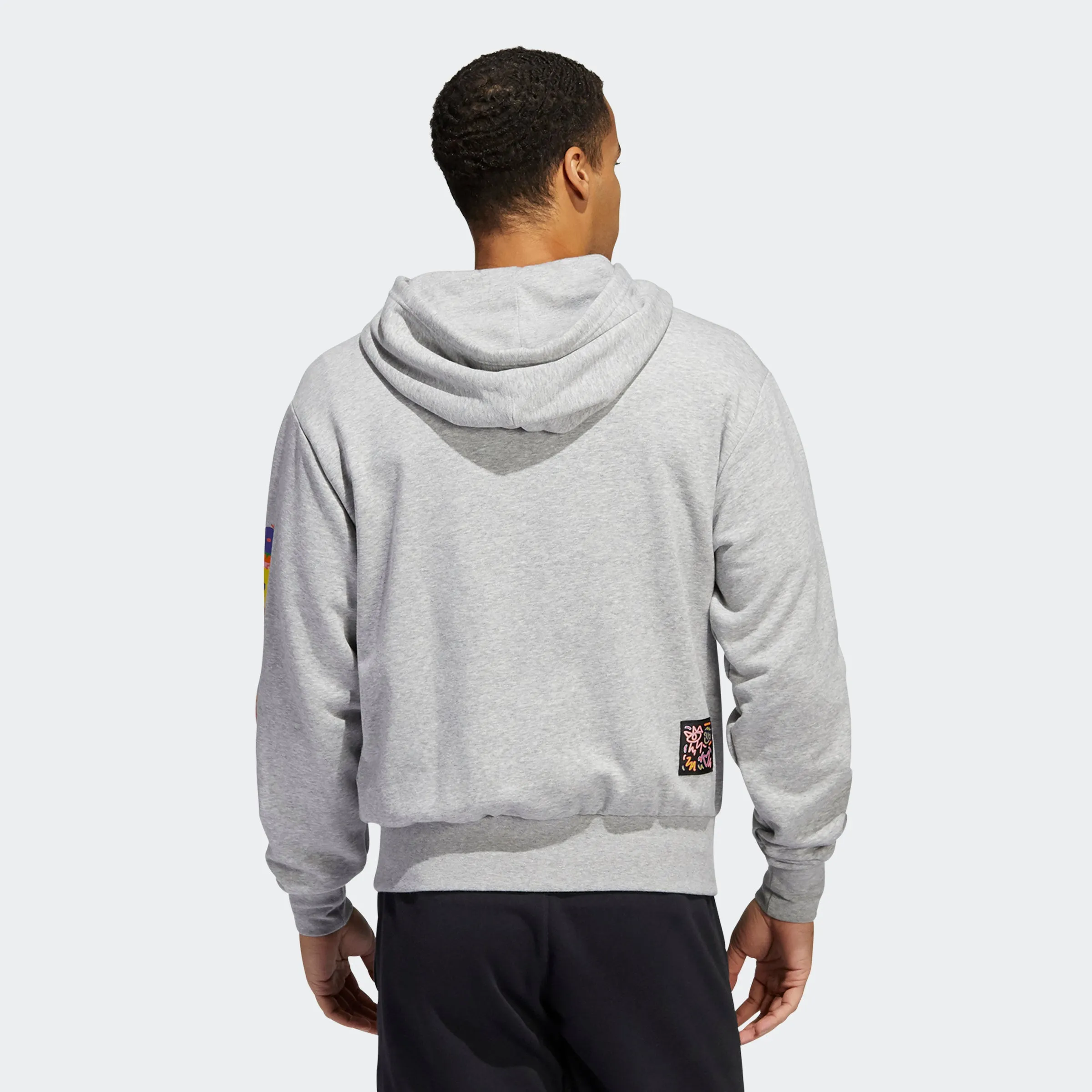 adidas Essentials Pride Hoodie (Gender Neutral) Grey