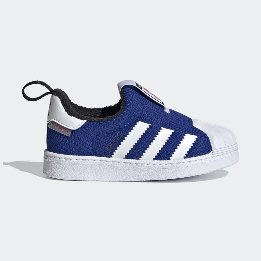 ADIDAS INFANT SUPERSTAR 360 I - ROYAL BLUE/WHITE/BLACK