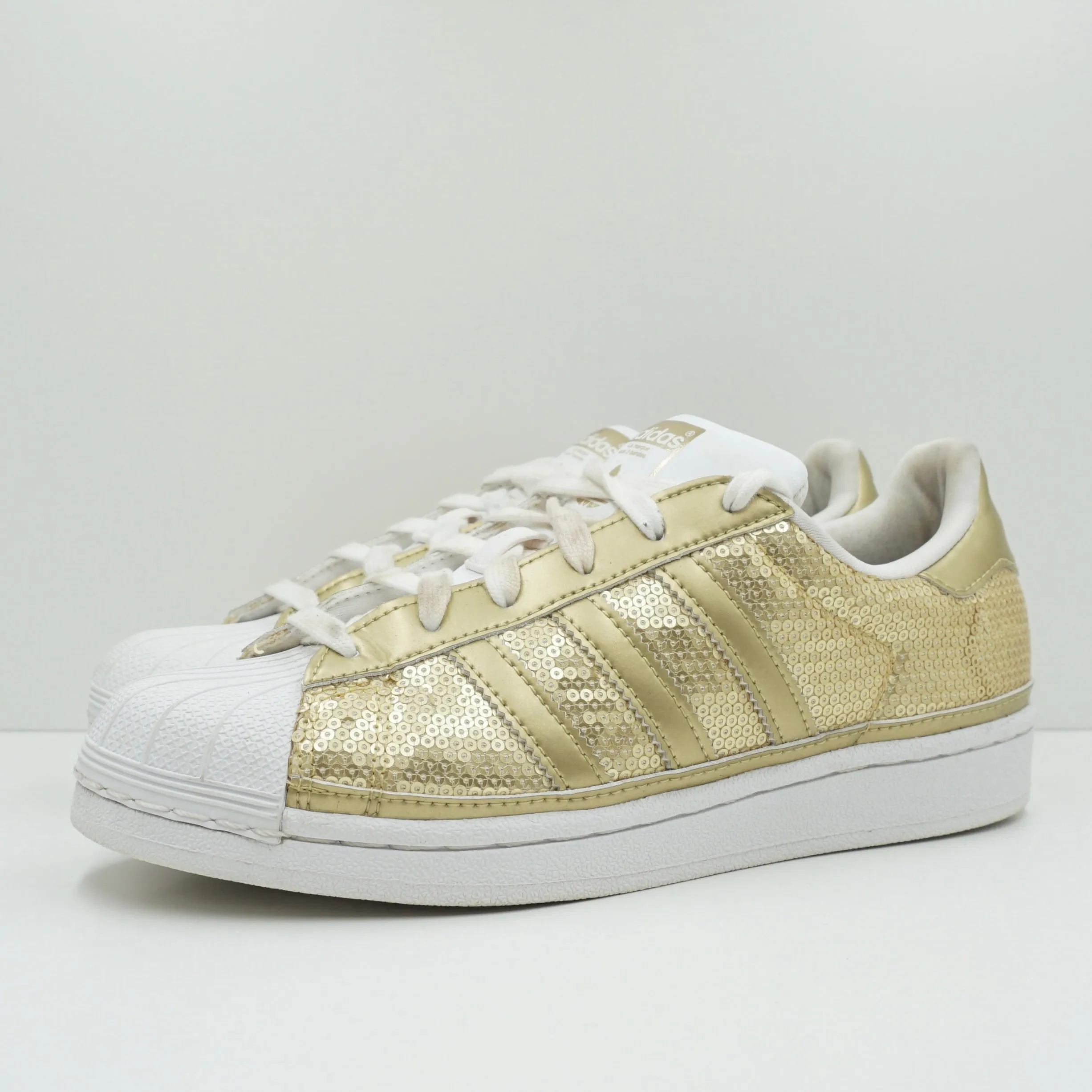 Adidas Originals Superstar Gold Metallic Sequin (W)