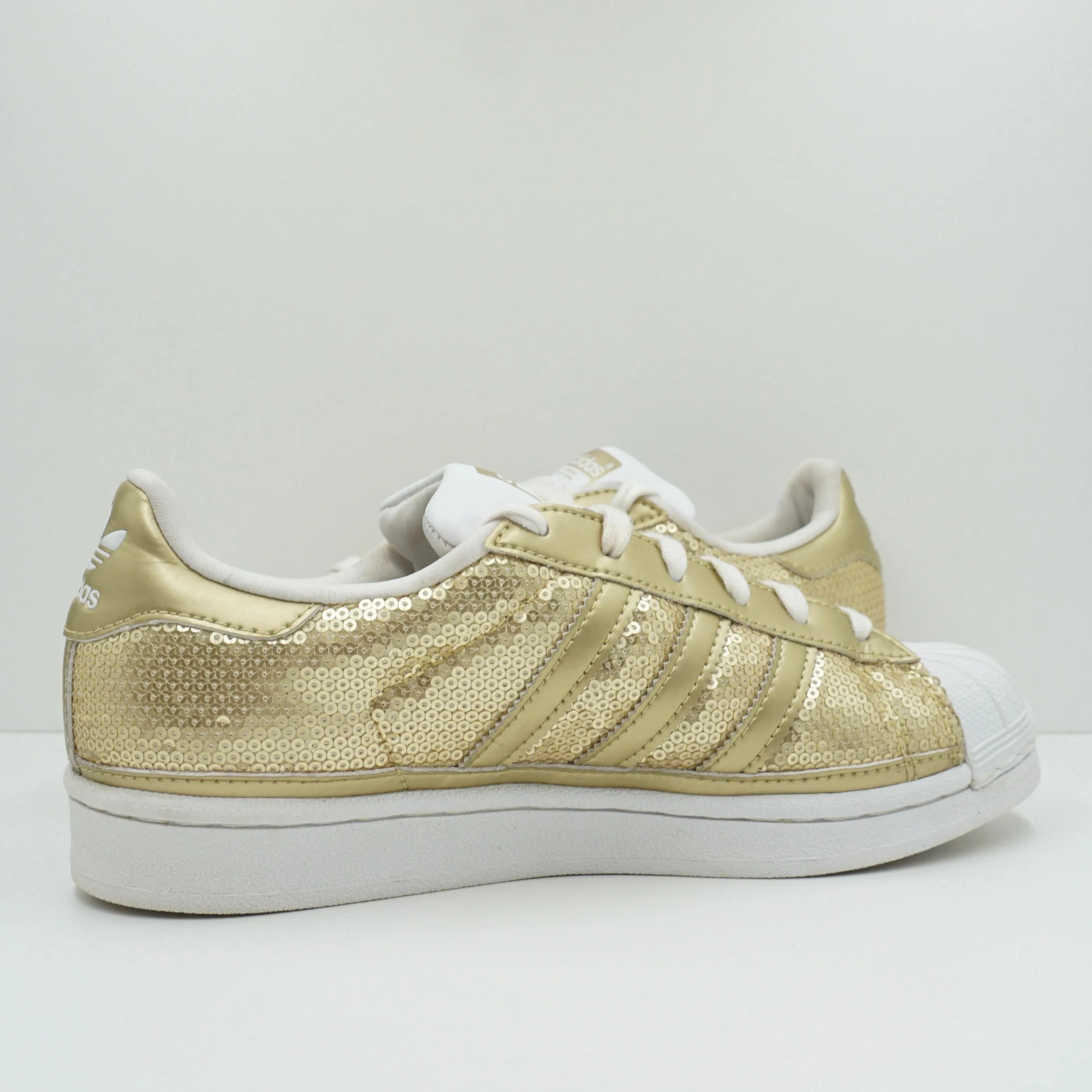 Adidas Originals Superstar Gold Metallic Sequin (W)