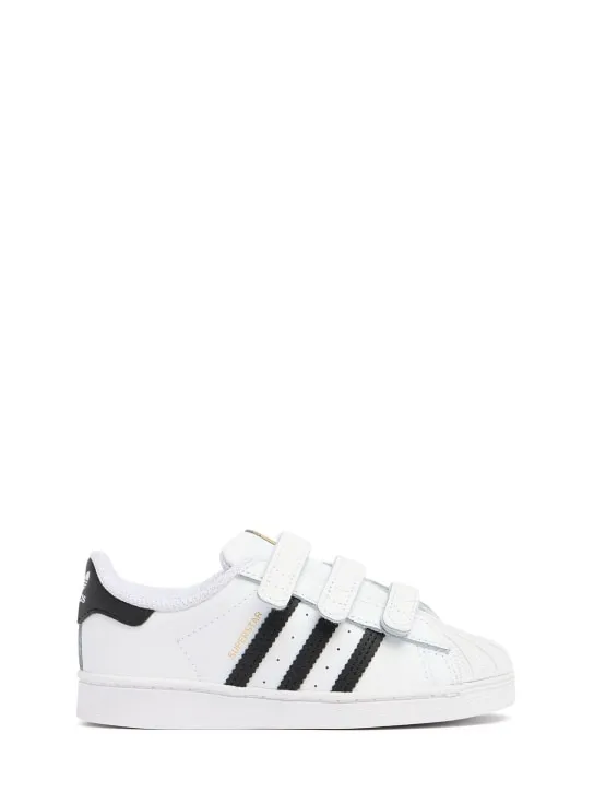 adidas Originals   Superstar strap sneakers 