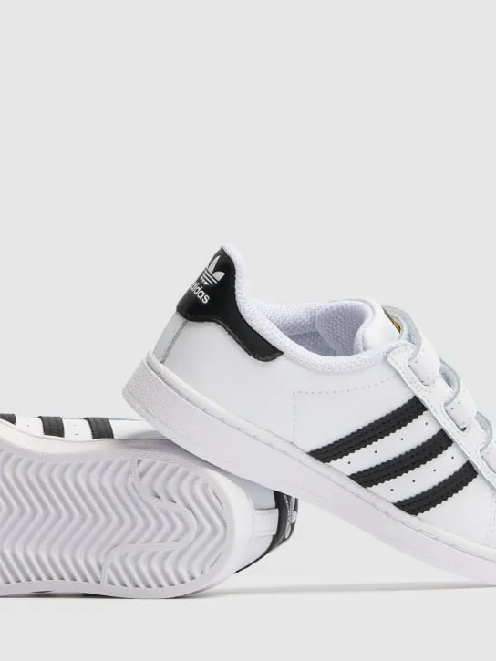 adidas Originals   Superstar strap sneakers 