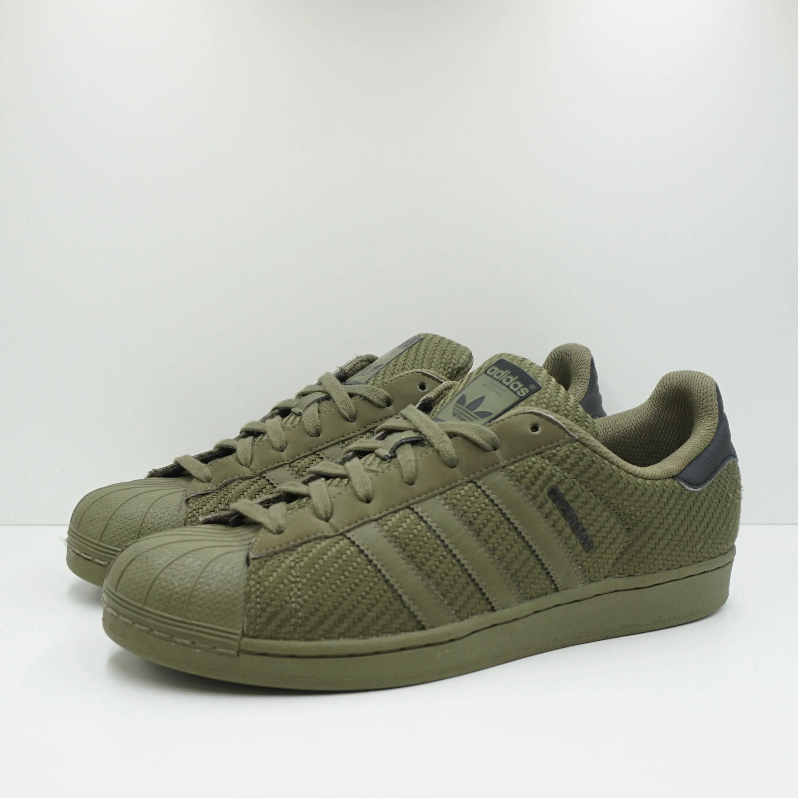 Adidas Superstar Khaki Woven