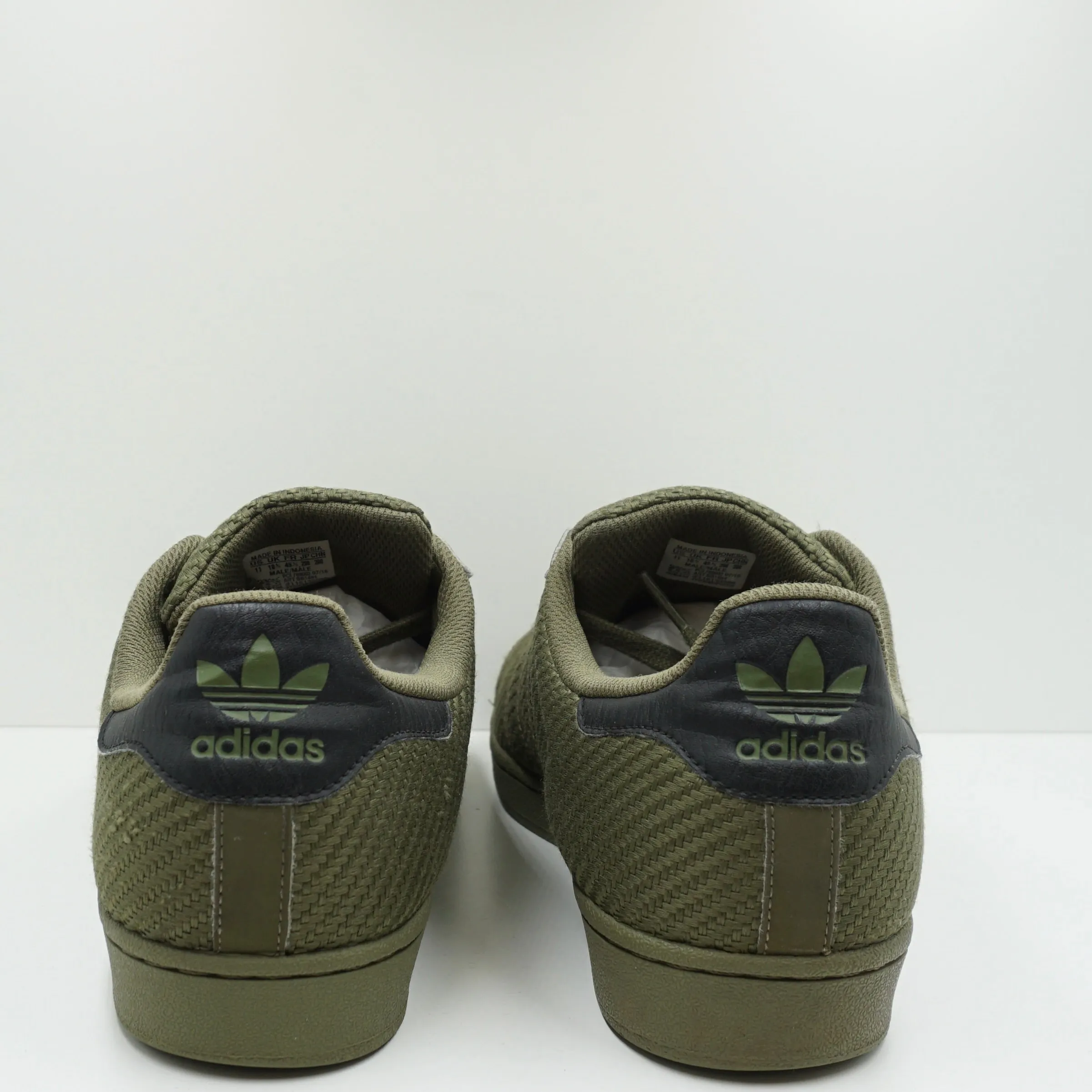 Adidas Superstar Khaki Woven