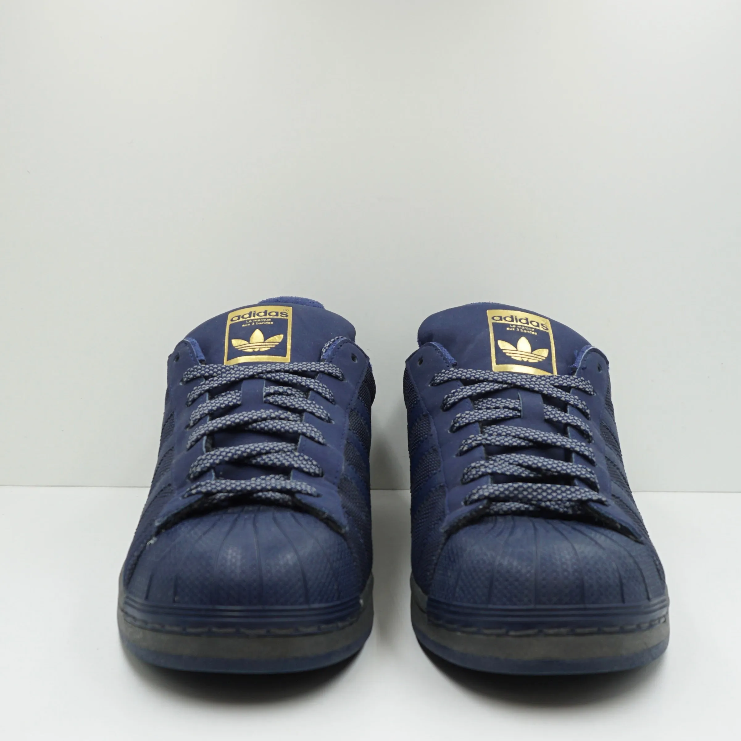 Adidas Superstar Navy Gold