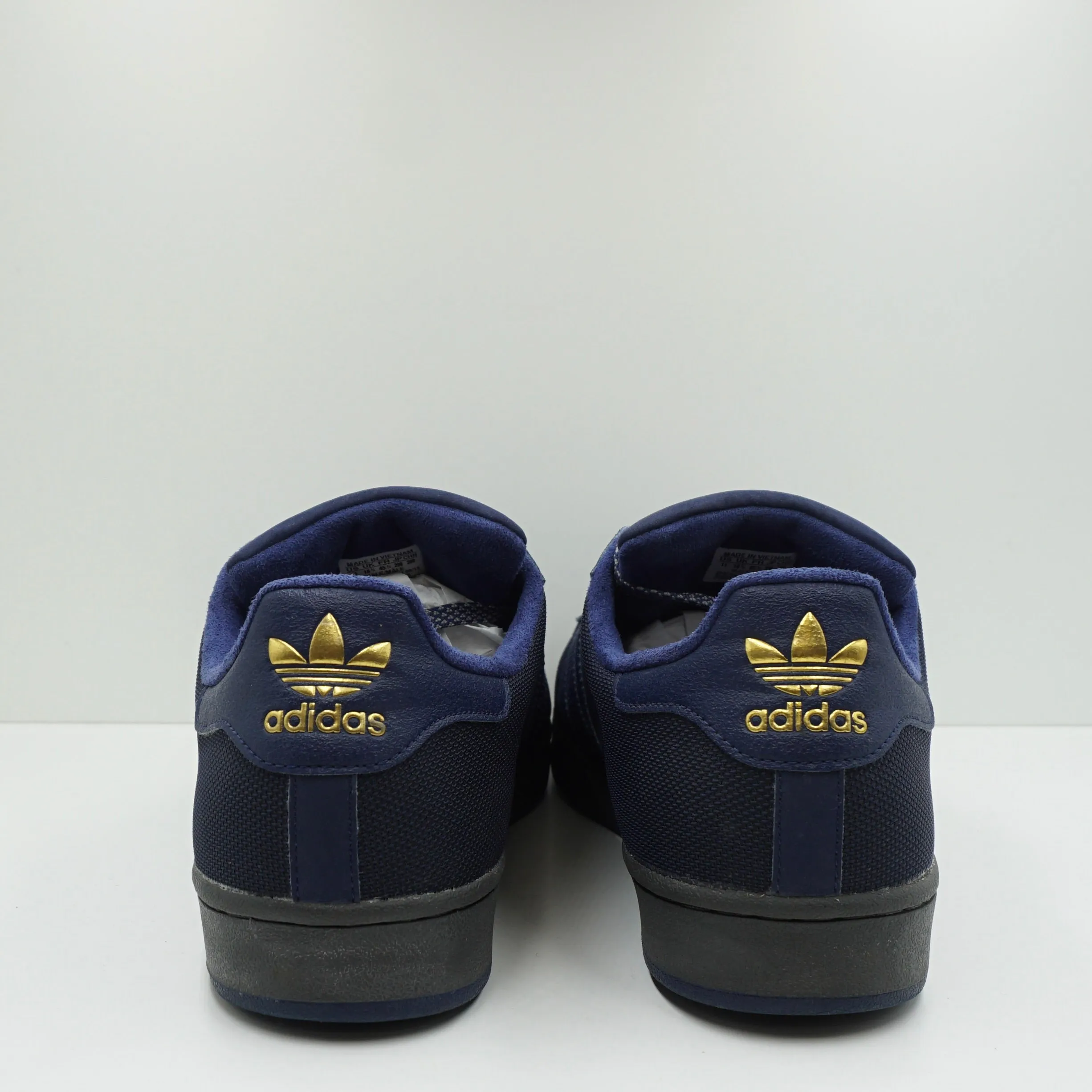 Adidas Superstar Navy Gold