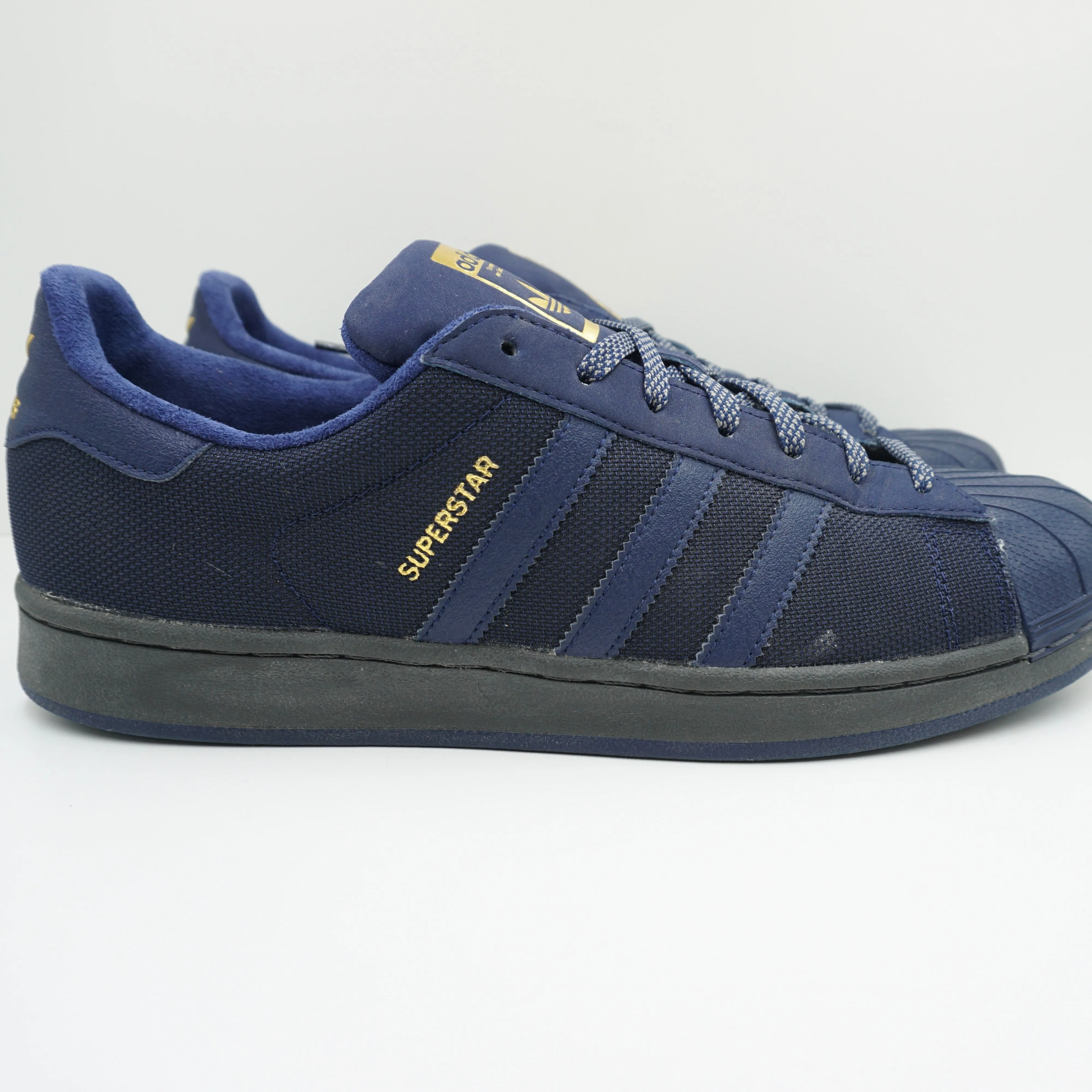 Adidas Superstar Navy Gold