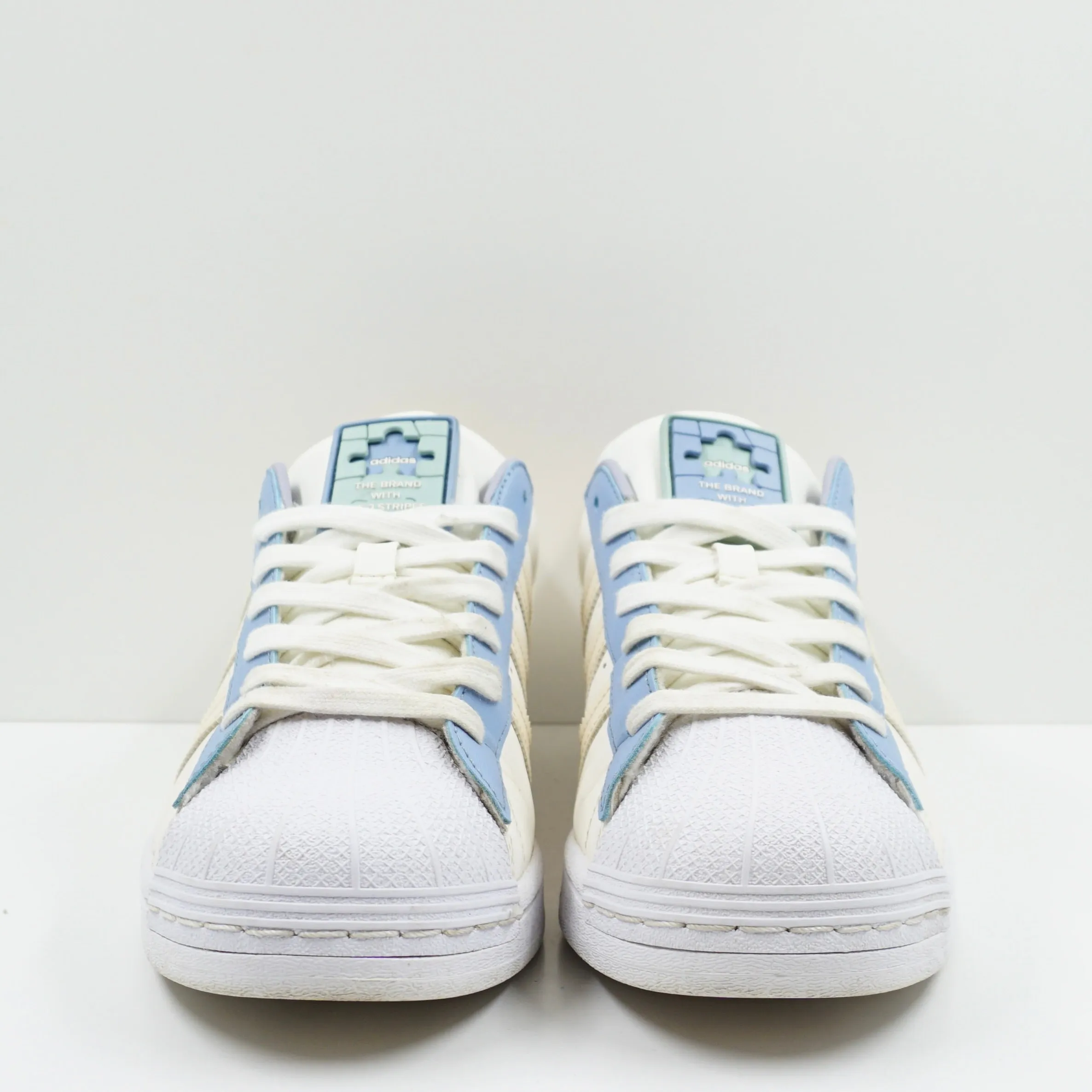 Adidas Superstar Puzzle Off White Ecru Tint