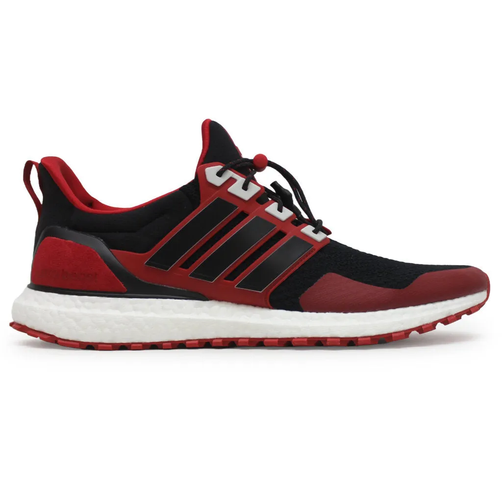 Adidas Ultraboost 1 ATR Textile Unisex Trainer Core Black Team Power Red - UK 12.5