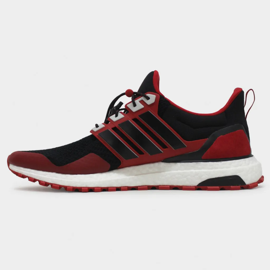 Adidas Ultraboost 1 ATR Textile Unisex Trainer Core Black Team Power Red - UK 12.5