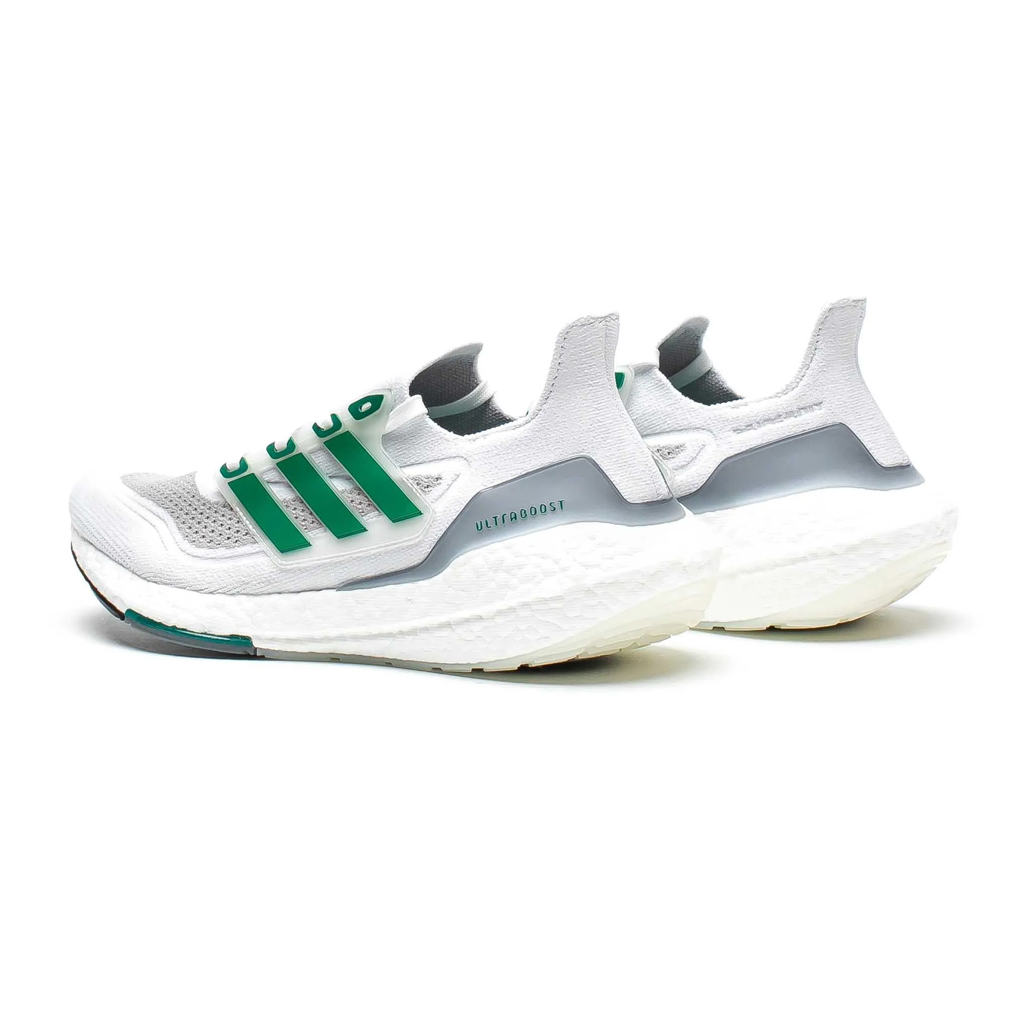 ADIDAS Ultraboost 21 'Cloud White/Sub Green'