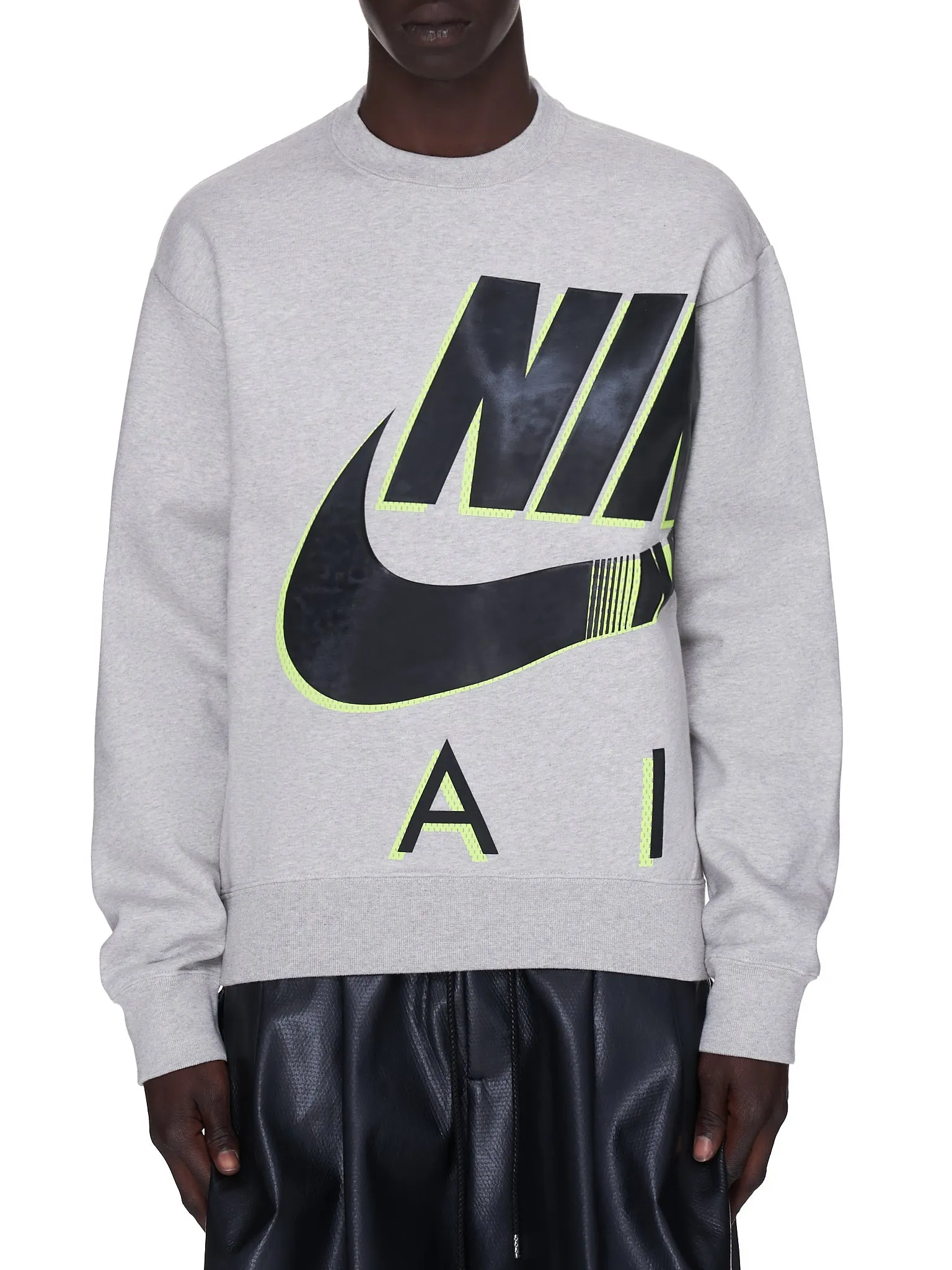 Air Print Pullover (DD0692-050-GREY-HEATHER)