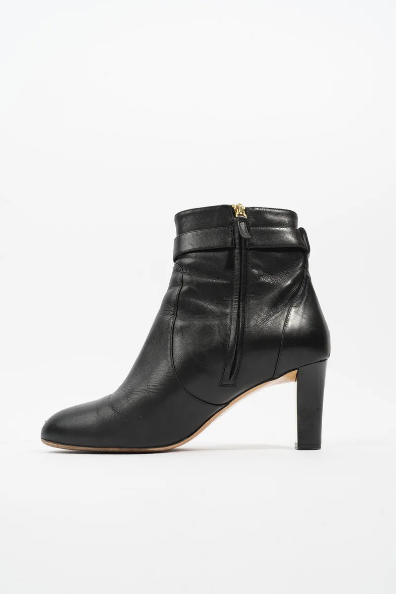 Ankle Boot Black Leather EU 41.5 UK 8.5