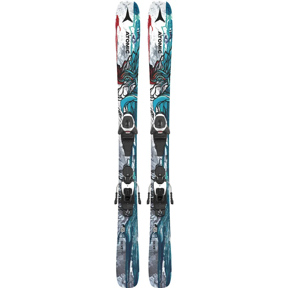 Atomic Bent JR 140-150 Kids Skis / L 6 GW Ski Bindings 2024