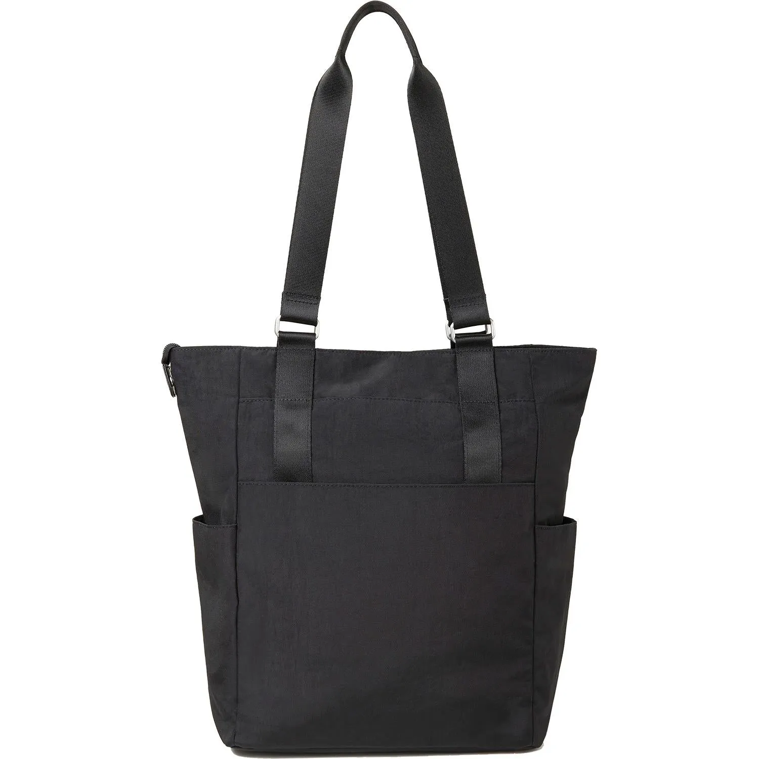 Baggallini Make Way Tote with RFID Wristlet Black Nylon