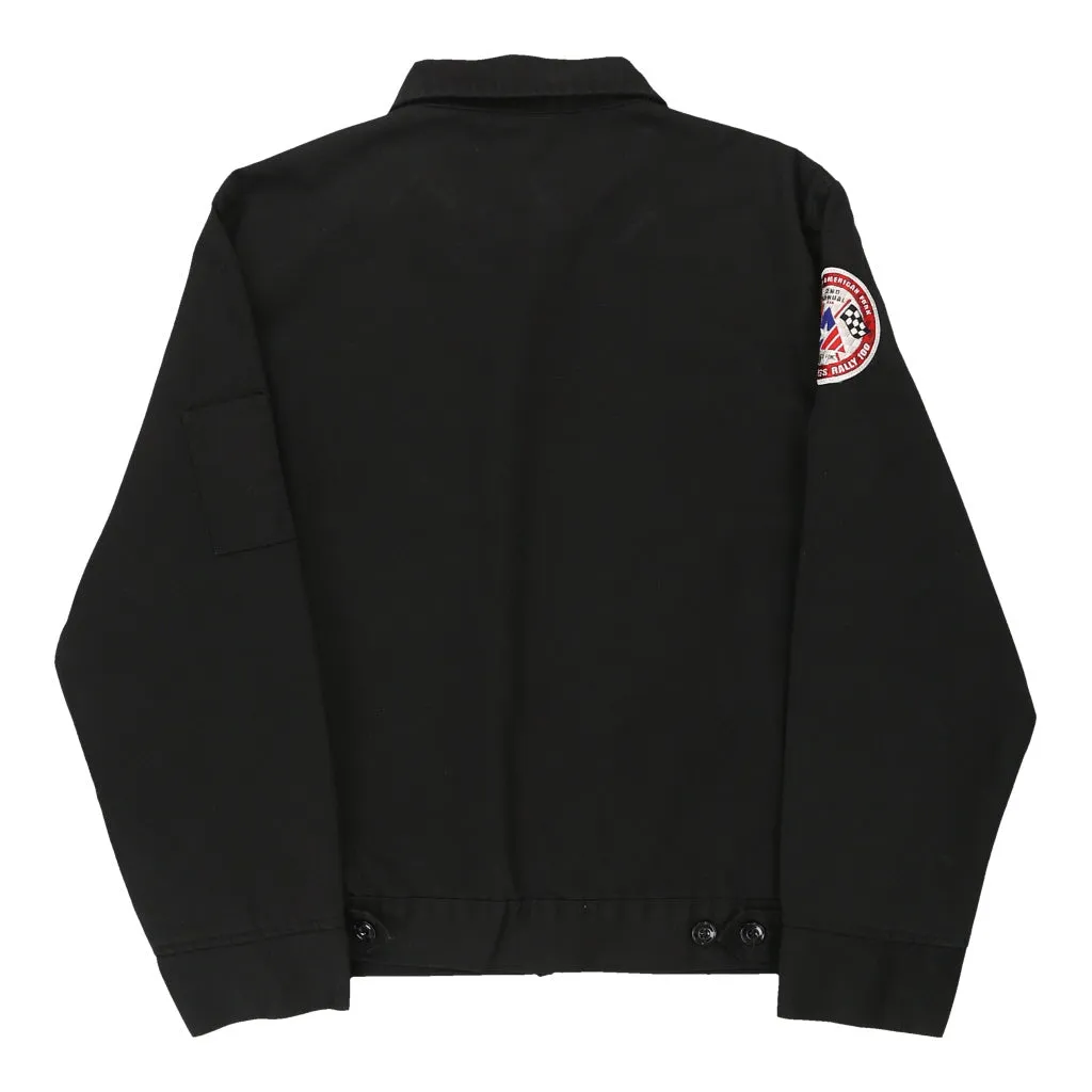 Bank of American Fork Dickies Jacket - Large Black Polyester Blend