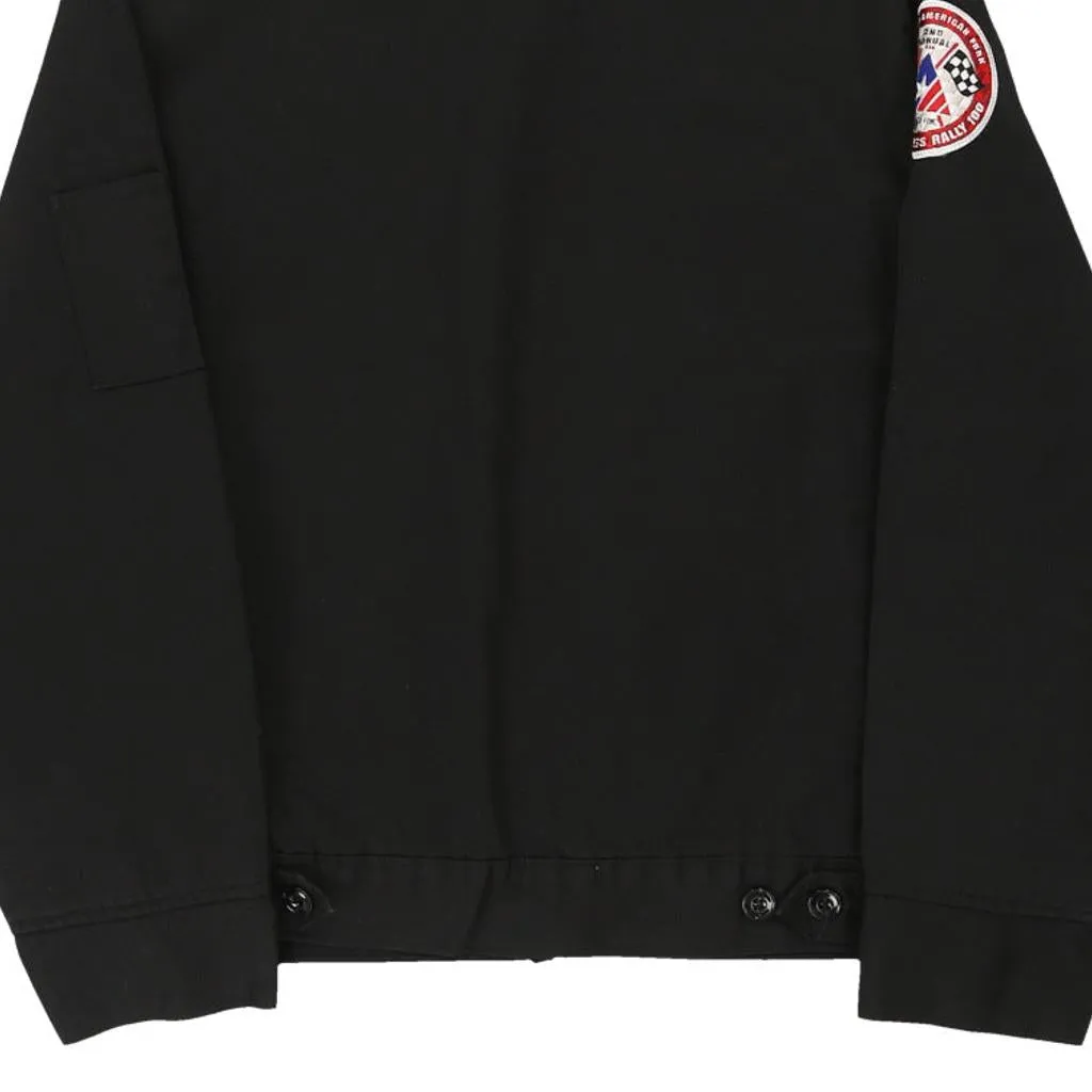 Bank of American Fork Dickies Jacket - Large Black Polyester Blend