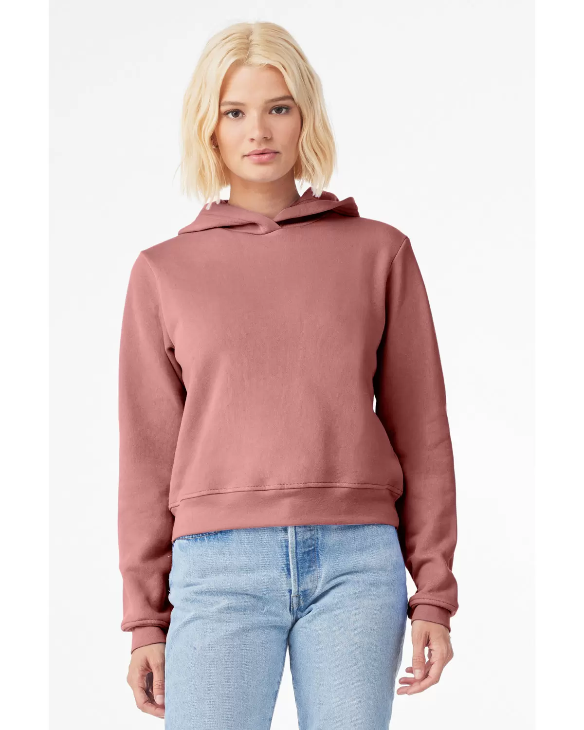 Bella + Canvas 7519 Ladies' Classic Pullover Hooded Sweatshirt SKU: 7519