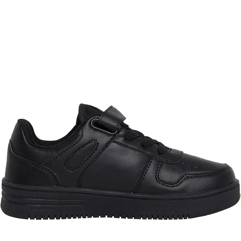 Ben Sherman Junior Boys Bronx Strap Trainers Black