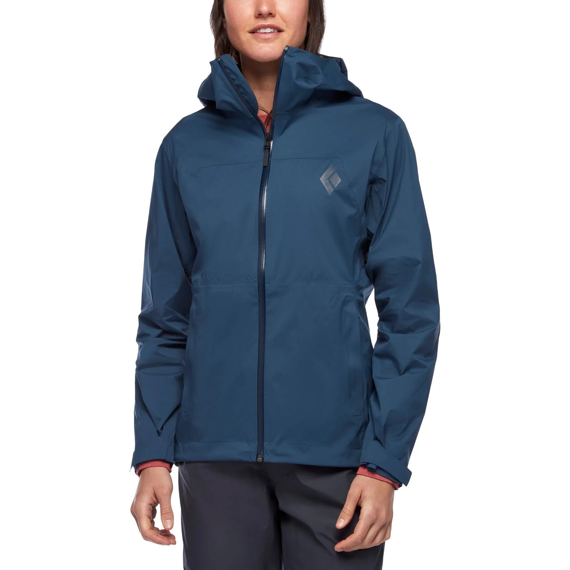 Black Diamond Women's StormLine Stretch Rain Shell Jacket Ink Blue | Buy Black Diamond Women's StormLine Stretch Rain 