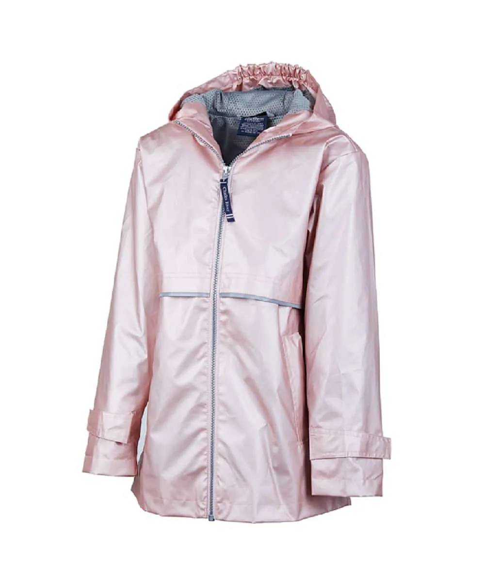 Brandin' Iron Girls’ New Englander Rain Jacket