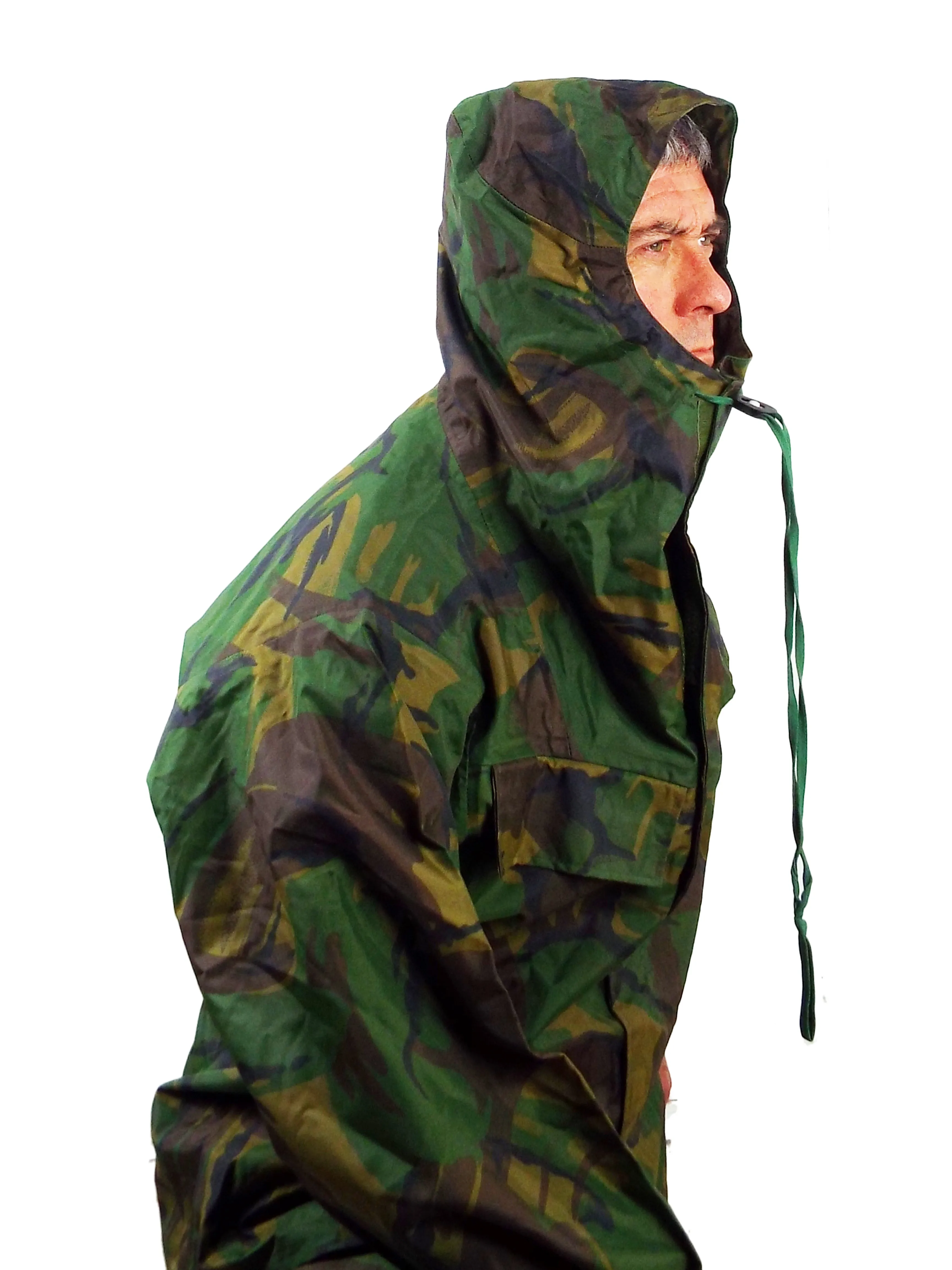 British Woodland DPM Waterproof PVC Jacket/Smock - RAR