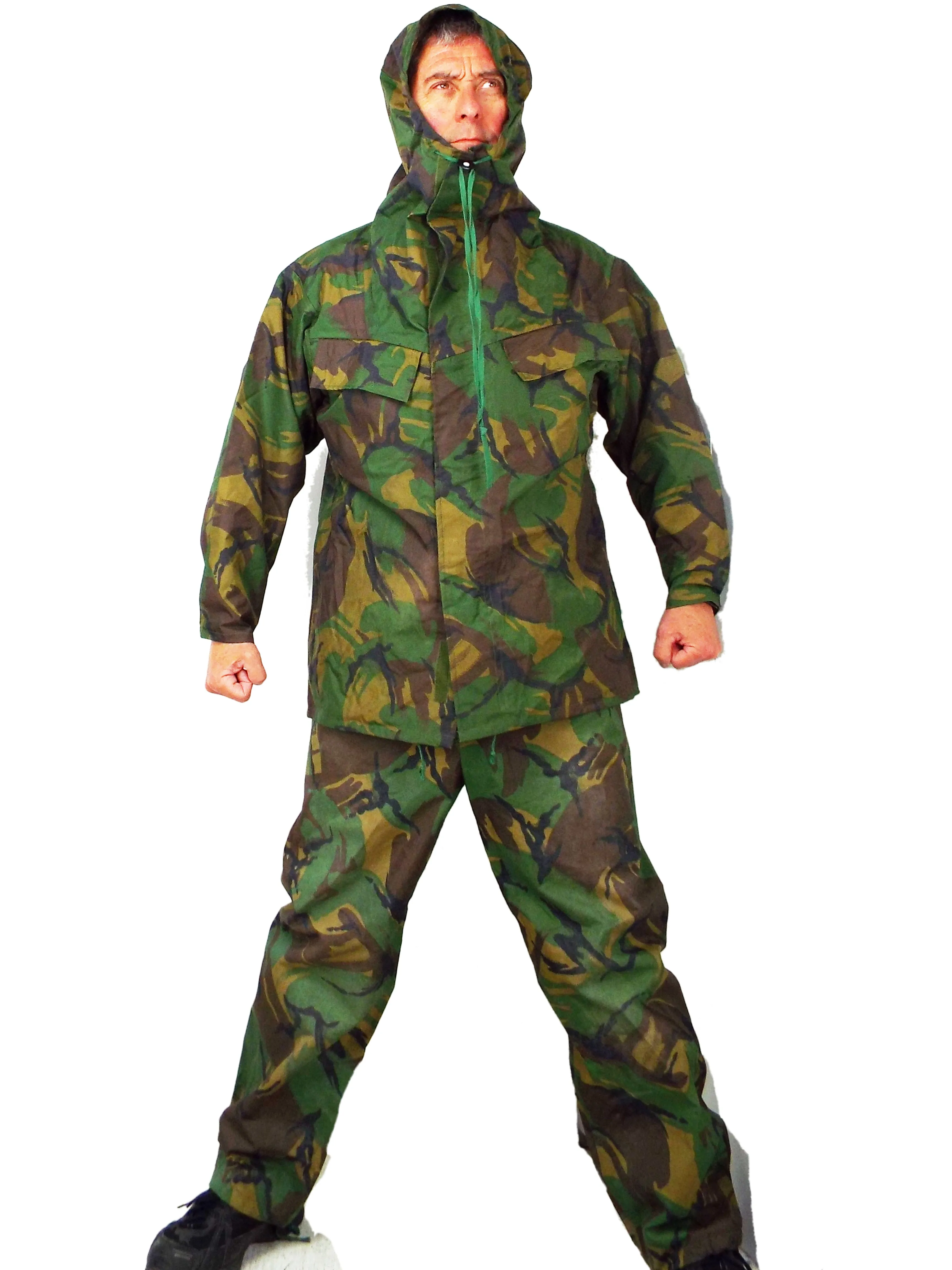 British Woodland DPM Waterproof PVC Jacket/Smock - RAR