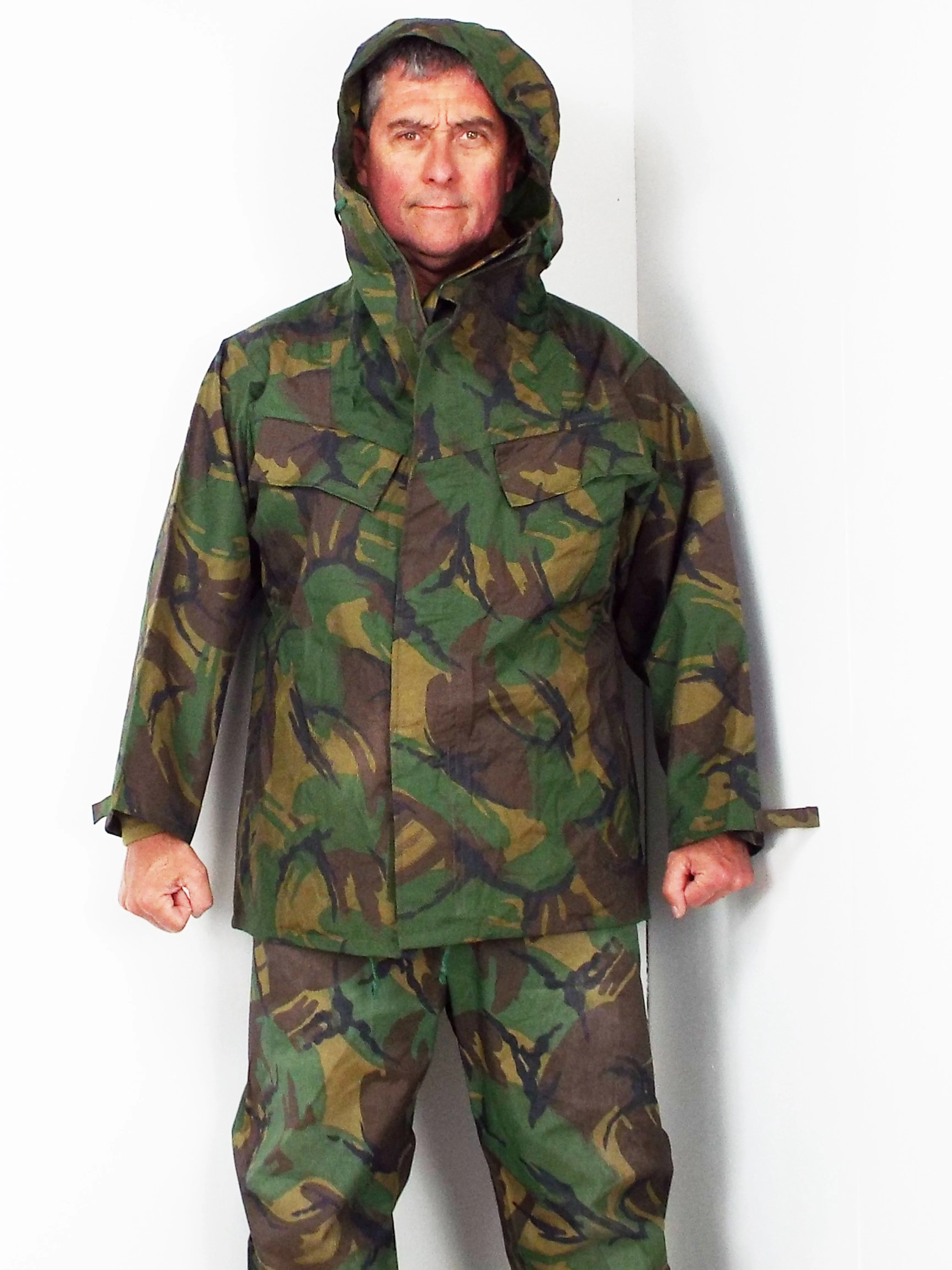 British Woodland DPM Waterproof PVC Jacket/Smock - RAR