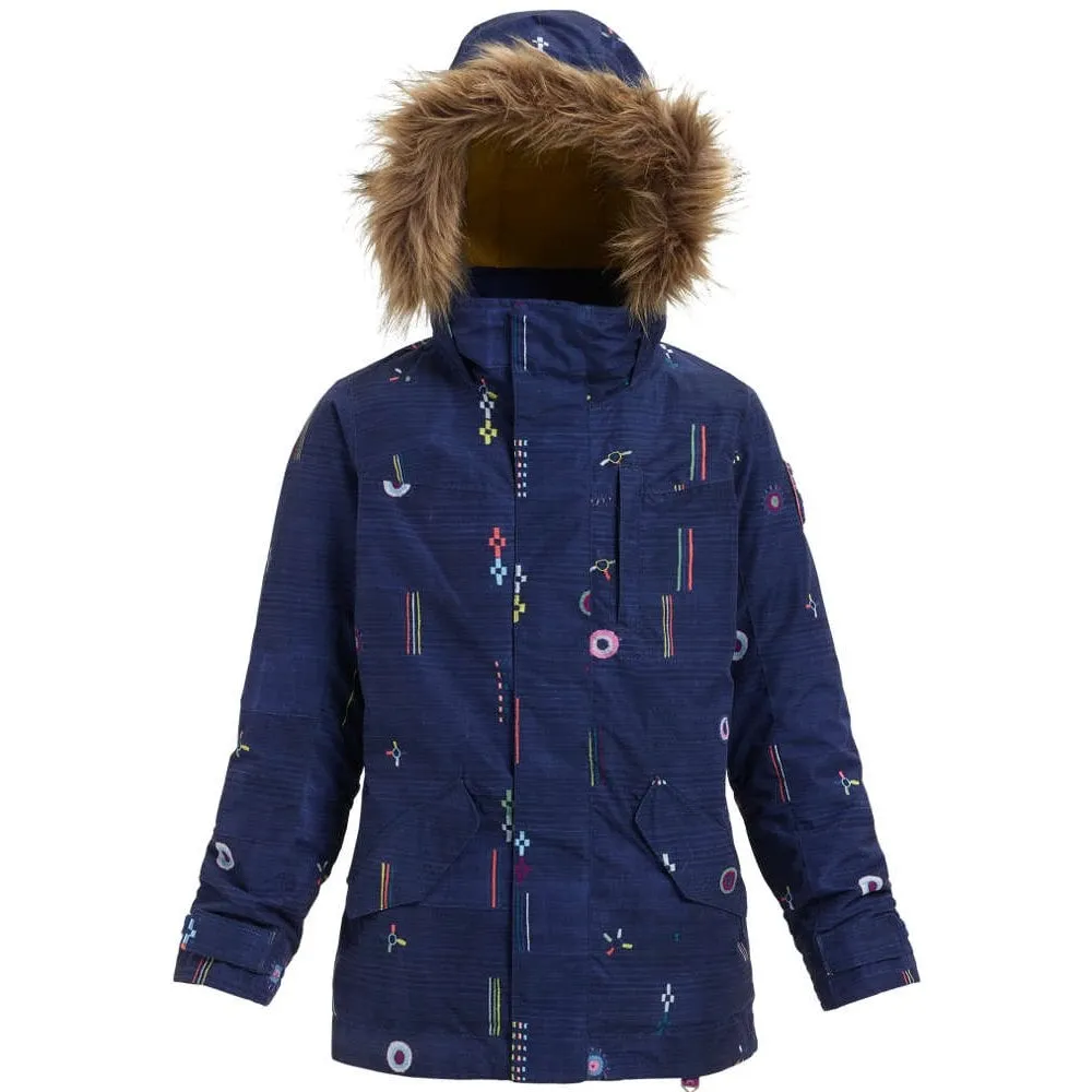 Burton Girl’s Aubrey Snow Jacket – Camp Craft (Age 14-16)