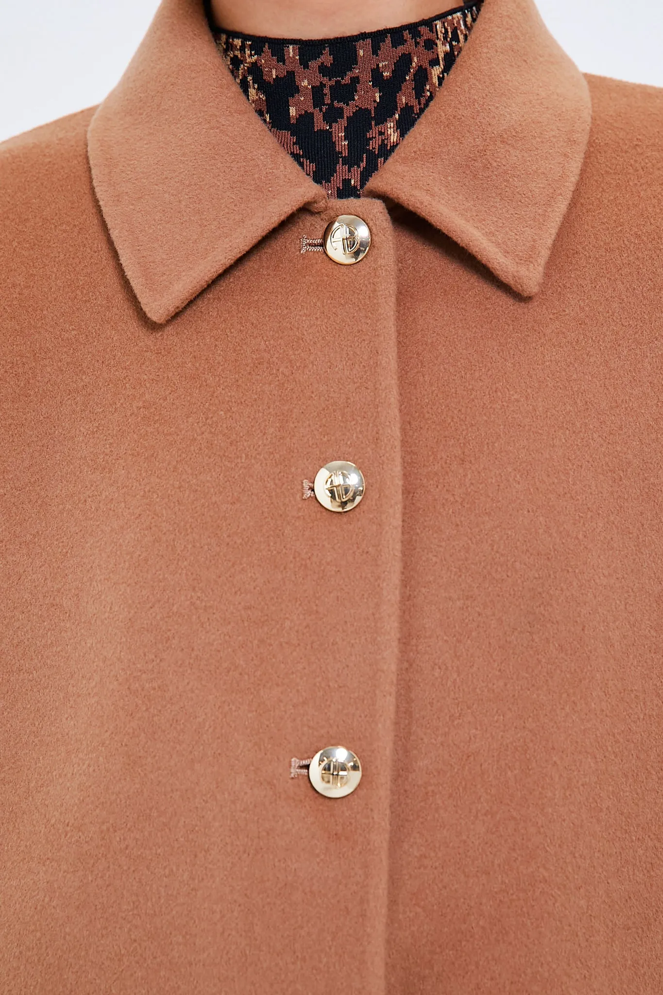 Camel Cashmere Blend Luca Jacket