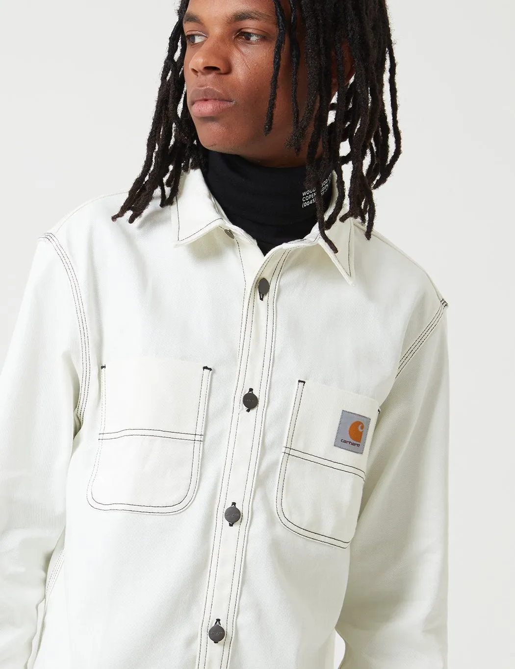 Carhartt-WIP Chalk Shirt Jacket (Regular Fit) - Wax Rigid