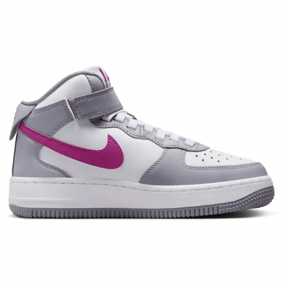 Chaussures Nike Air Force 1 Mid EasyOn pour ado - Gris