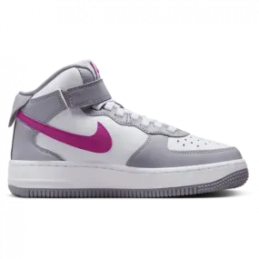 Chaussures Nike Air Force 1 Mid EasyOn pour ado - Gris