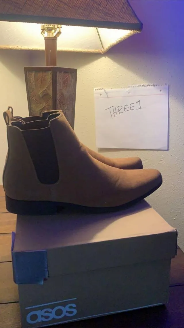 Chelsea Boot "Tan Faux Suede"