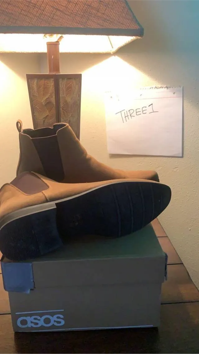 Chelsea Boot "Tan Faux Suede"