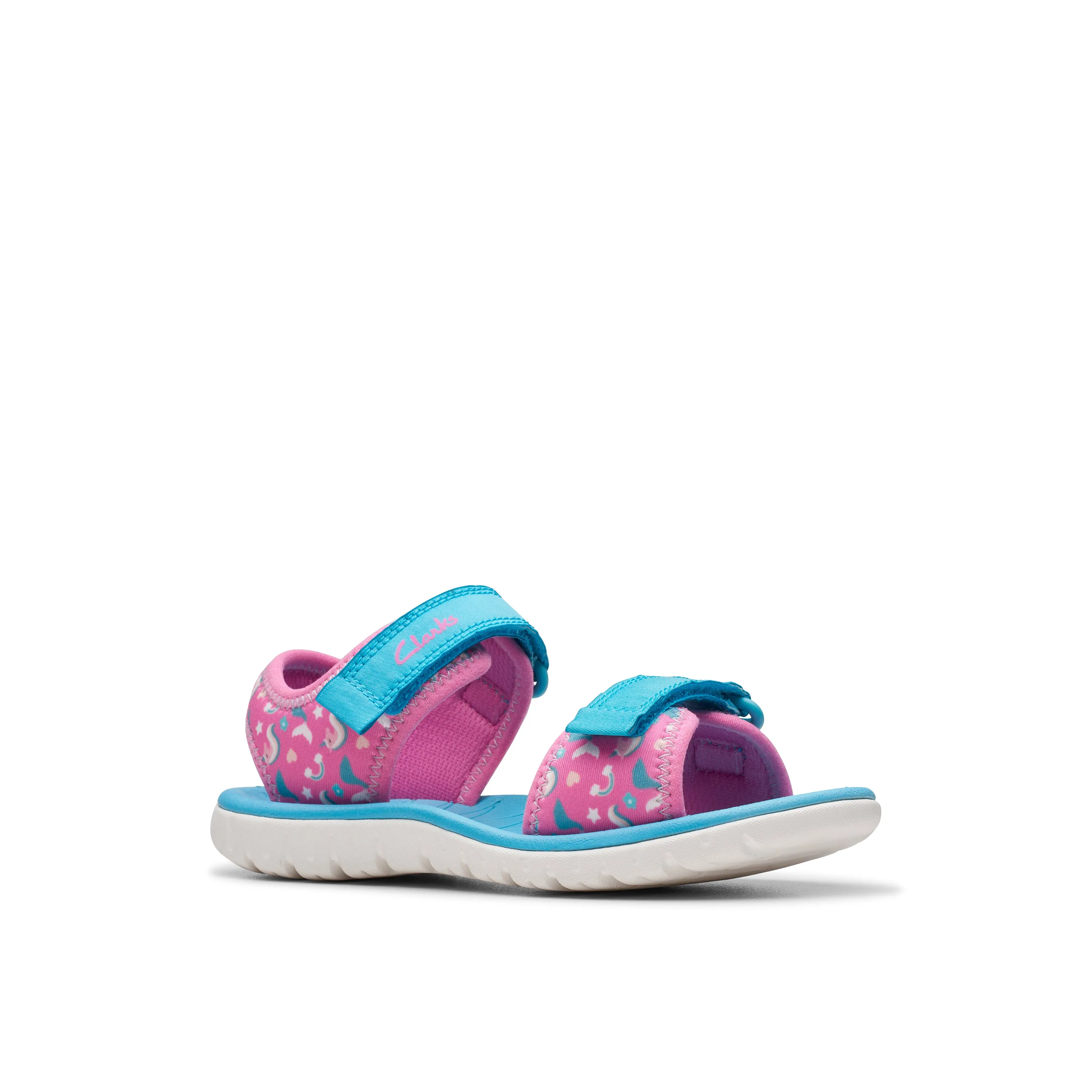 Clarks 26176689 Surfing Tide K. Hot Pink