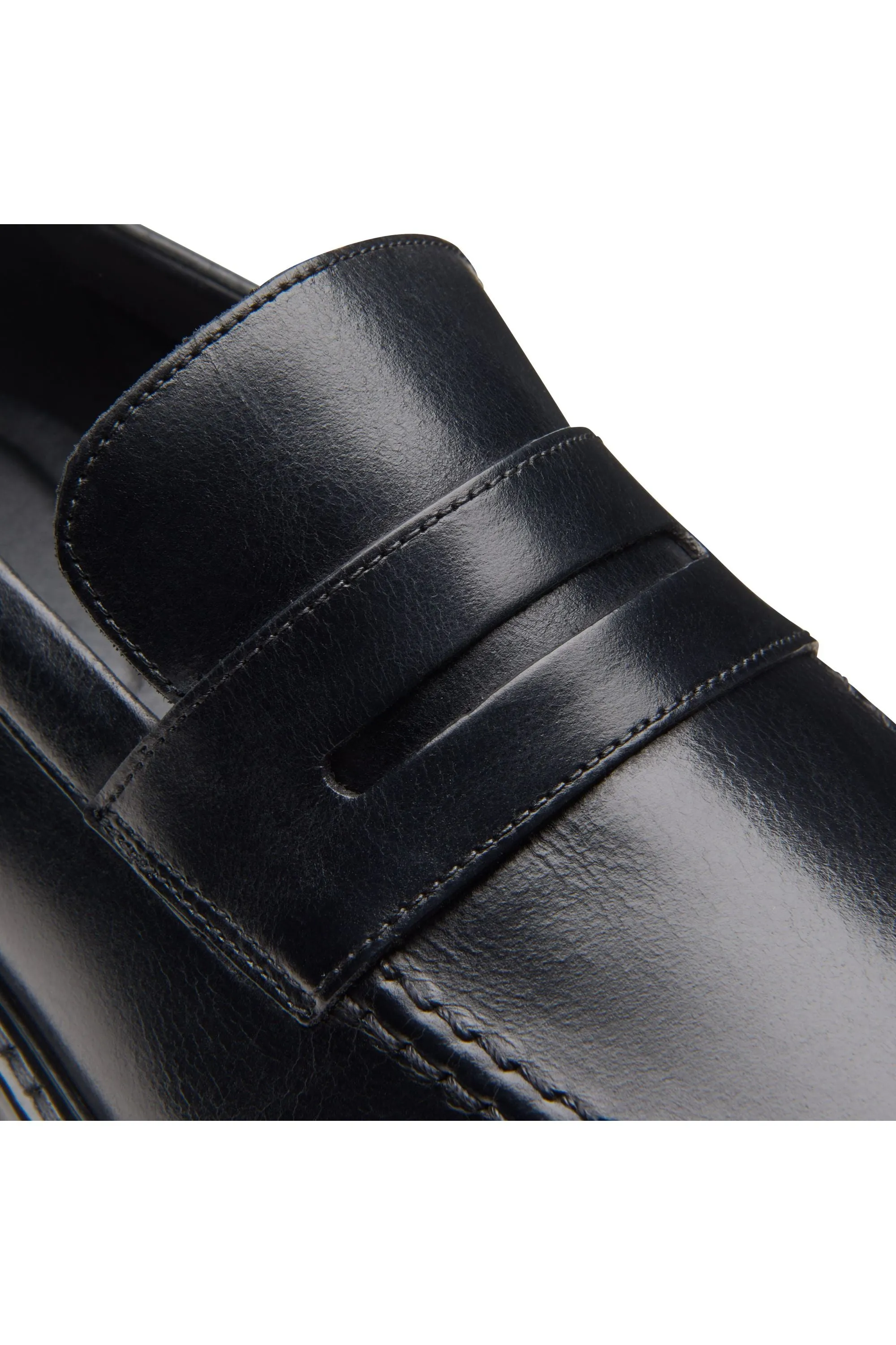 Clarks Aldwin Step in Black Leather