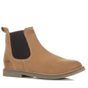 Clarks Chelsea II Tan Waxy Leather