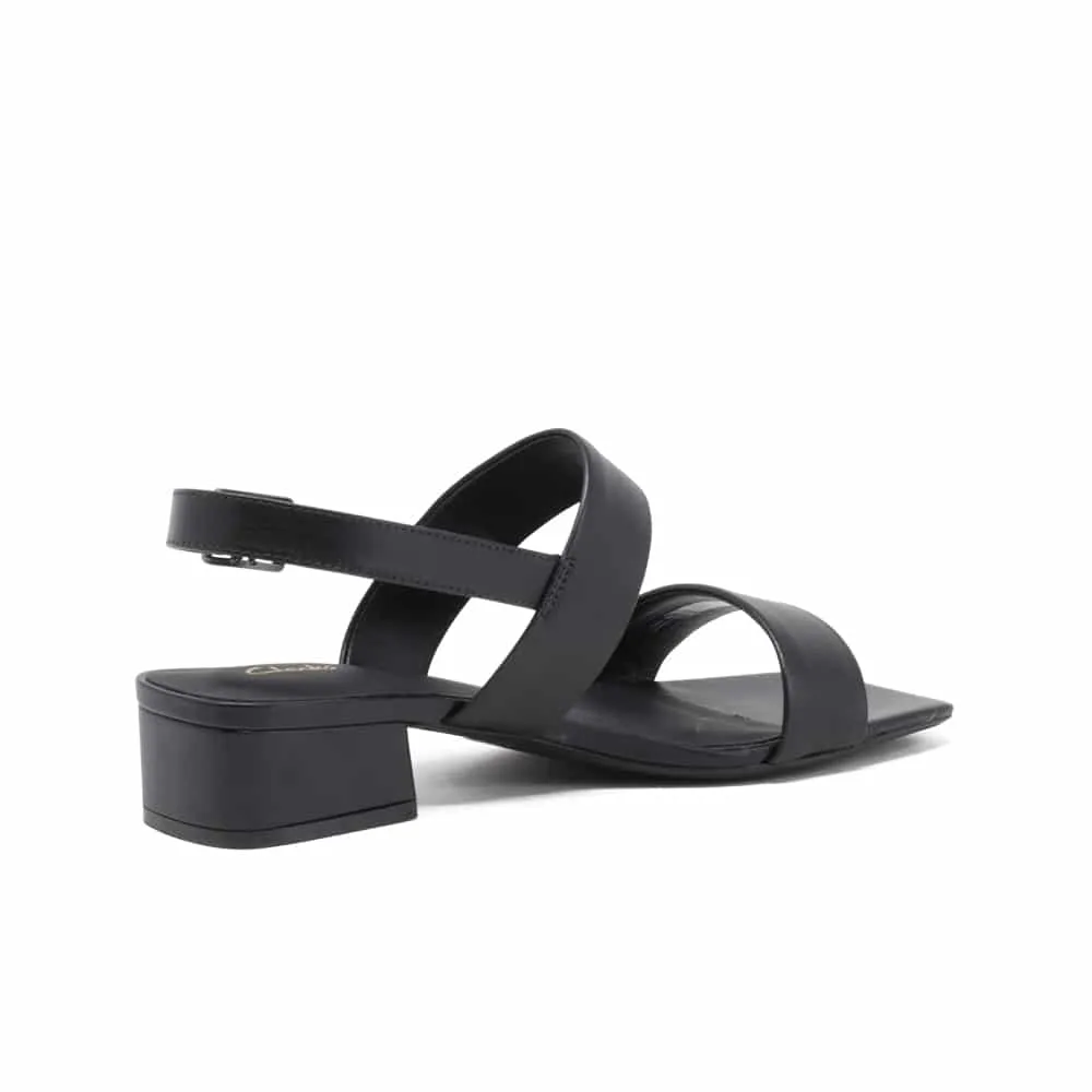 Clarks Seren25 Strap 26164896 Women's Summer Leather Sandals Black