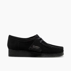 Clarks Womens Wallabee / Black Suede