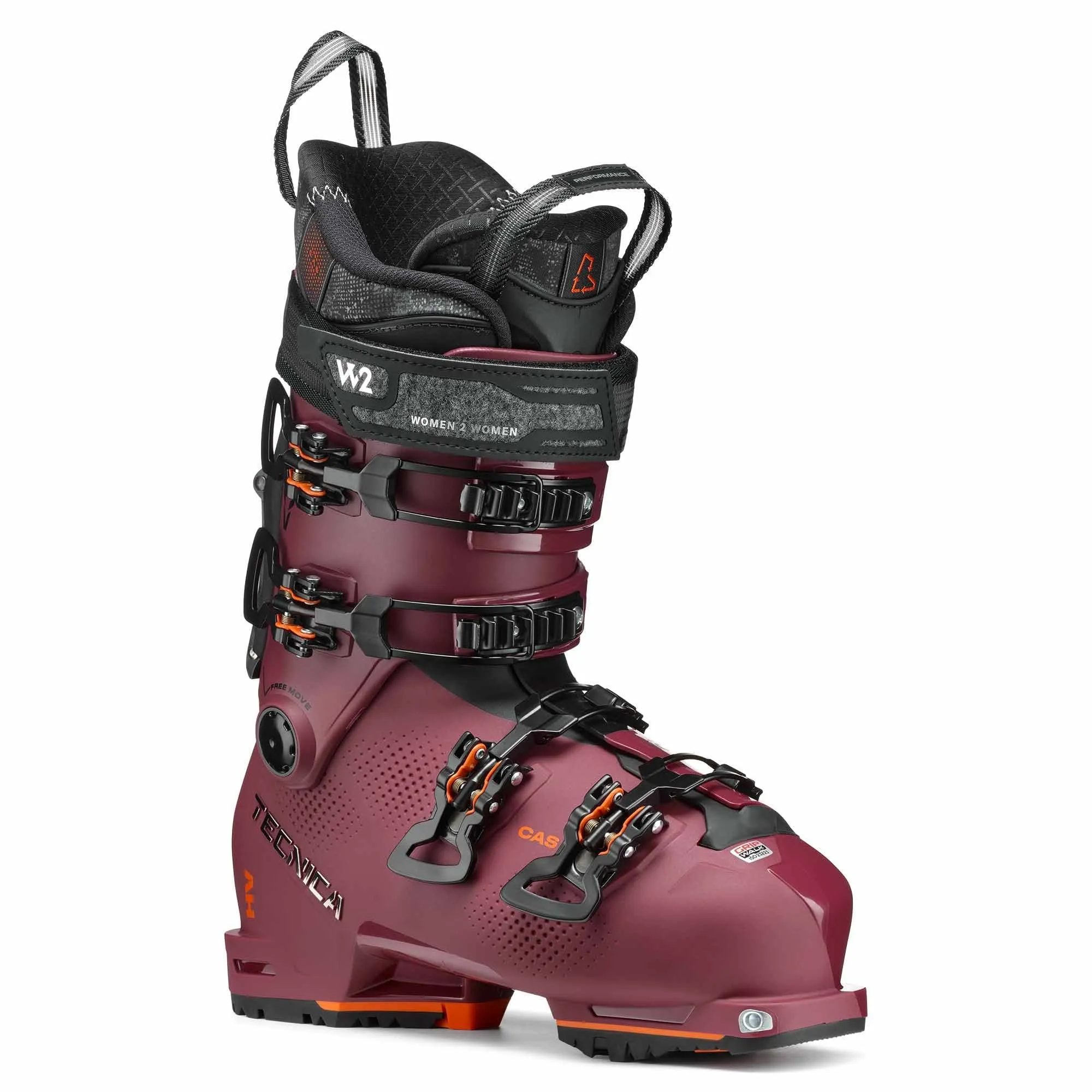 Cochise HV 105 DYN GW Womens Touring Ski Boot 2024 - Progressive Bordeaux