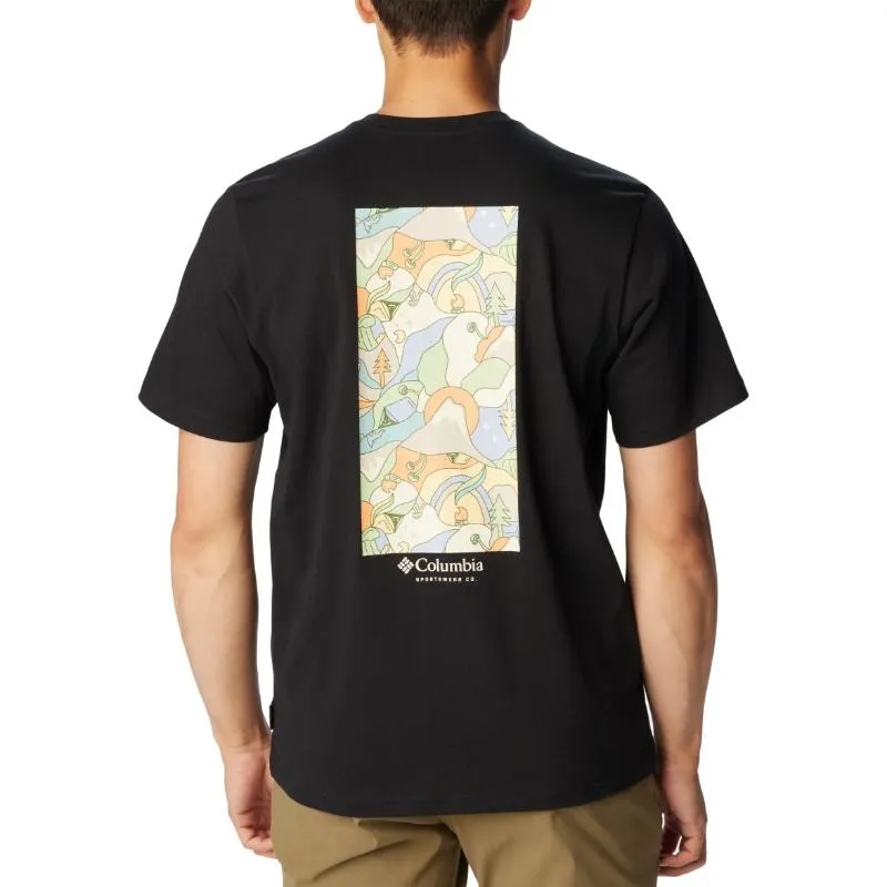 Columbia Men's Explorers Canyon Back Graphic S/S Tee