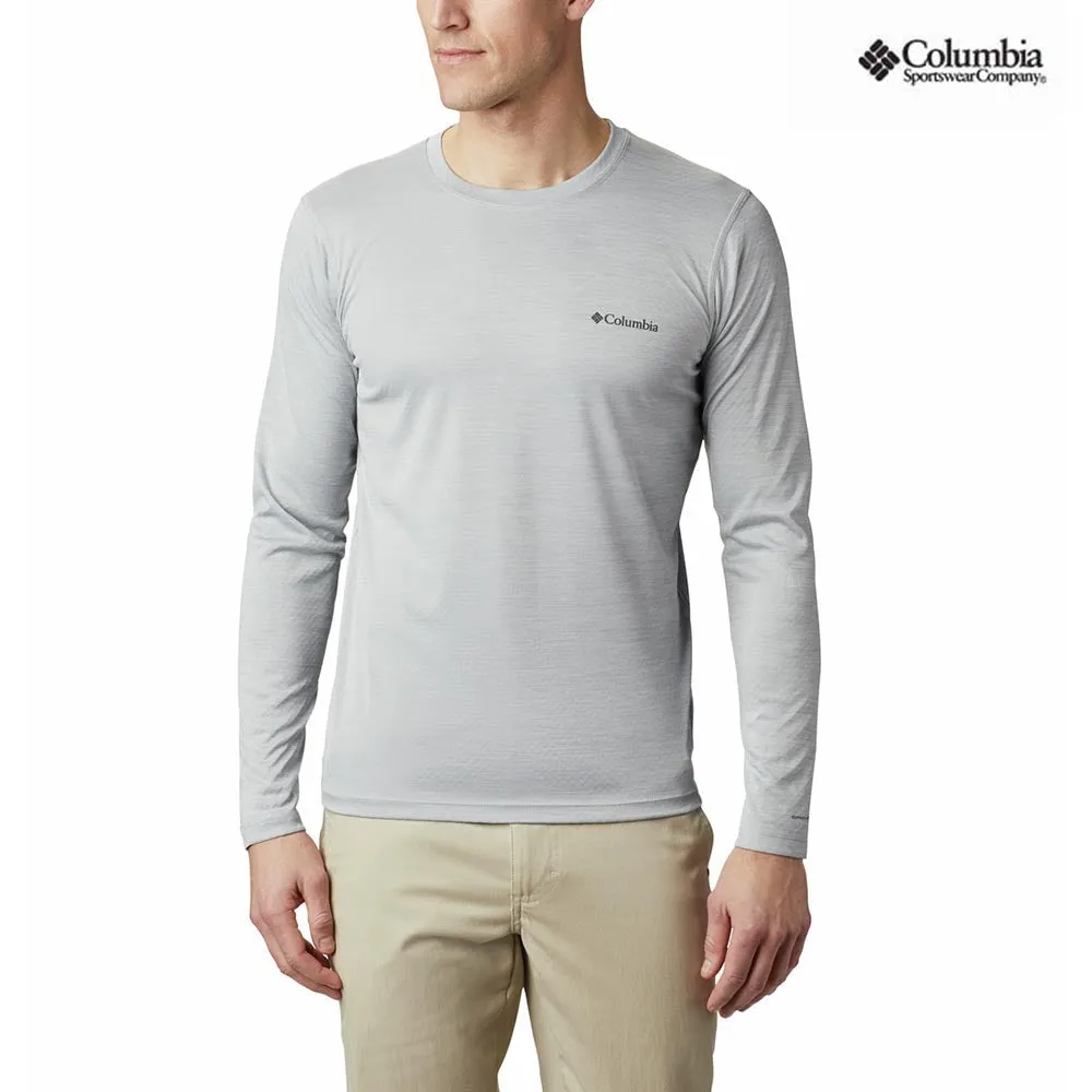 Columbia Men's Zero Rules Long Sleeve Shirt - Grey Heather