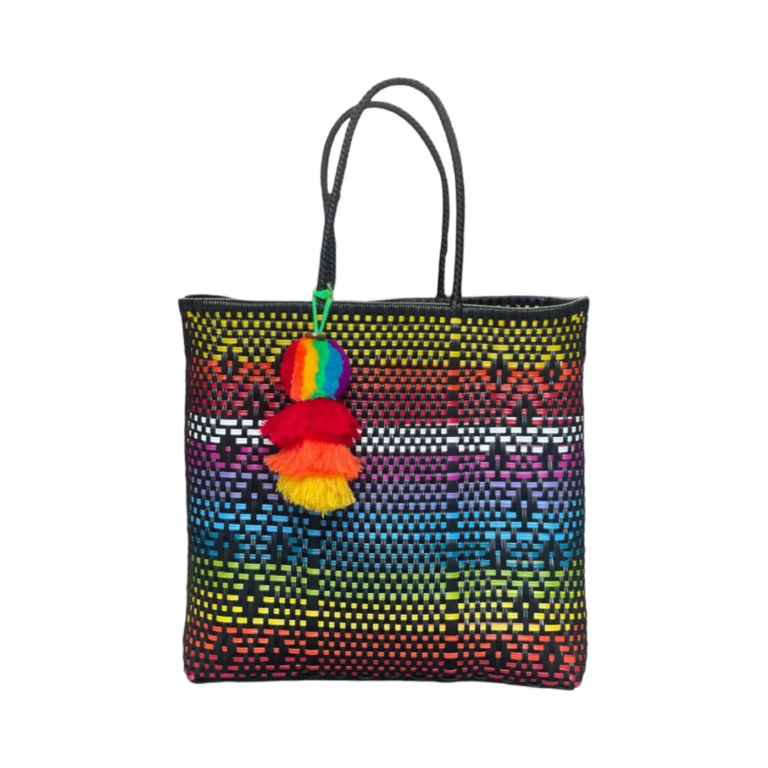 Confetti Night Citron Tote