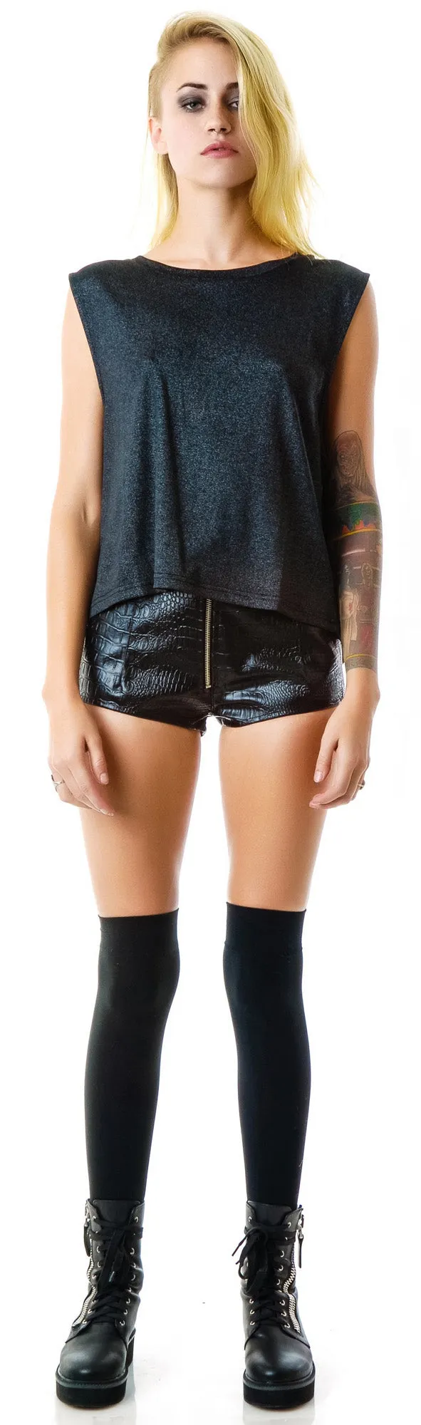 Constellation Crop Muscle Tank-