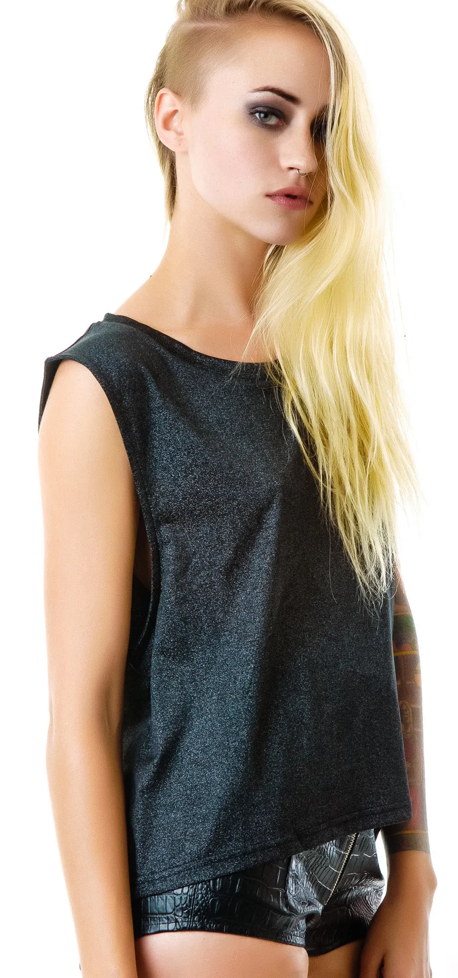 Constellation Crop Muscle Tank-